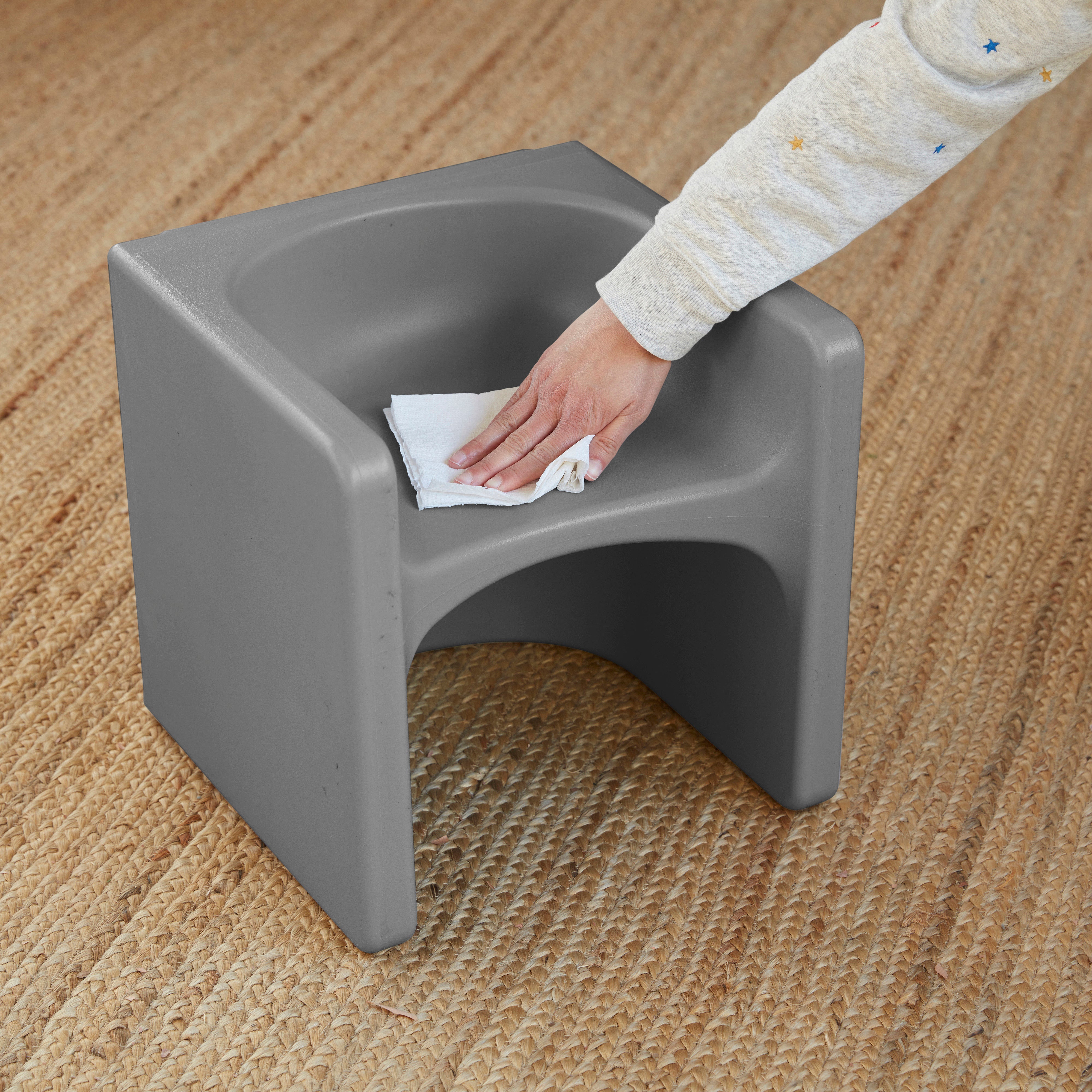 Tri-Me Table and Cube Chair Set, 3-Piece