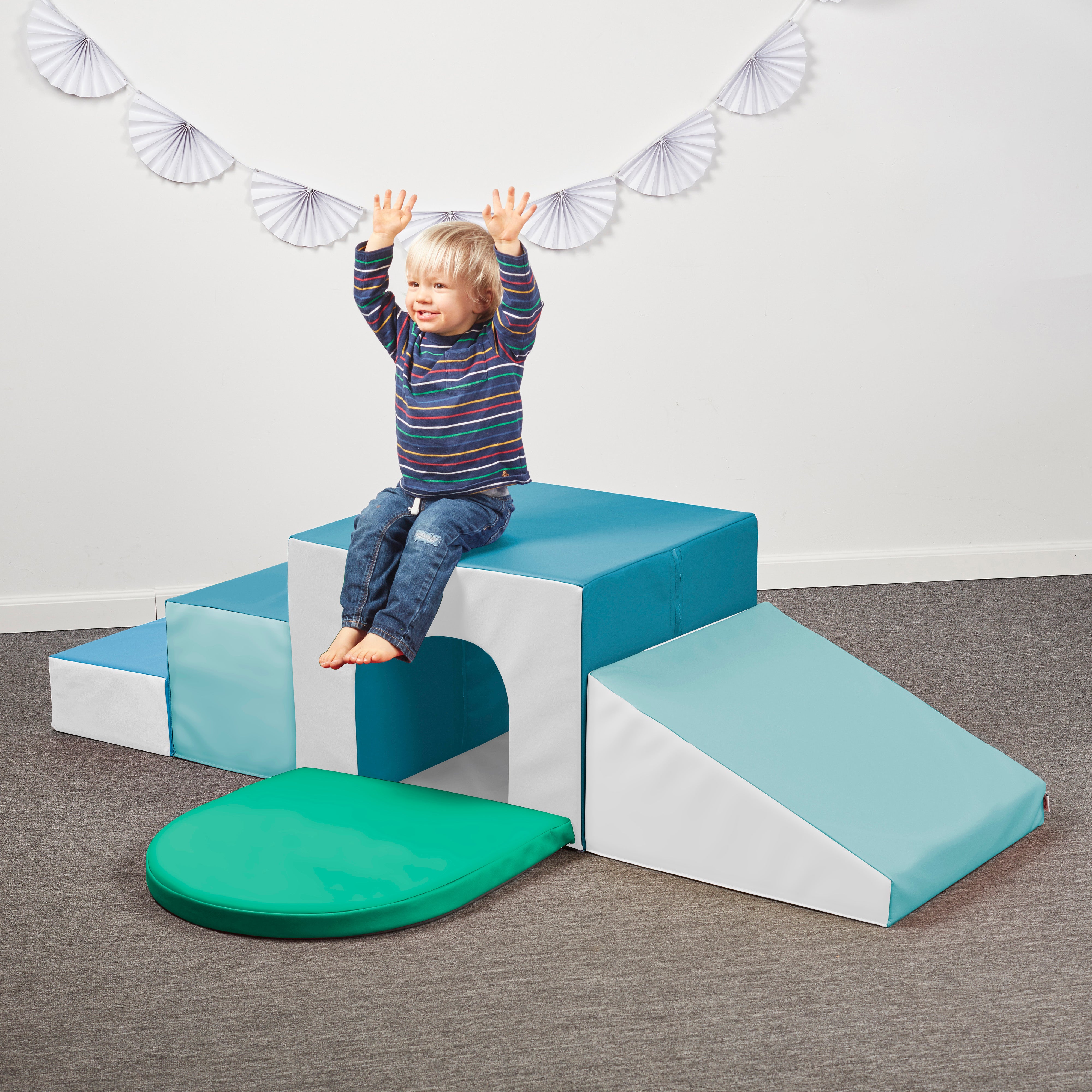 Single Tunnel 360 Degree Climber, 6-Piece