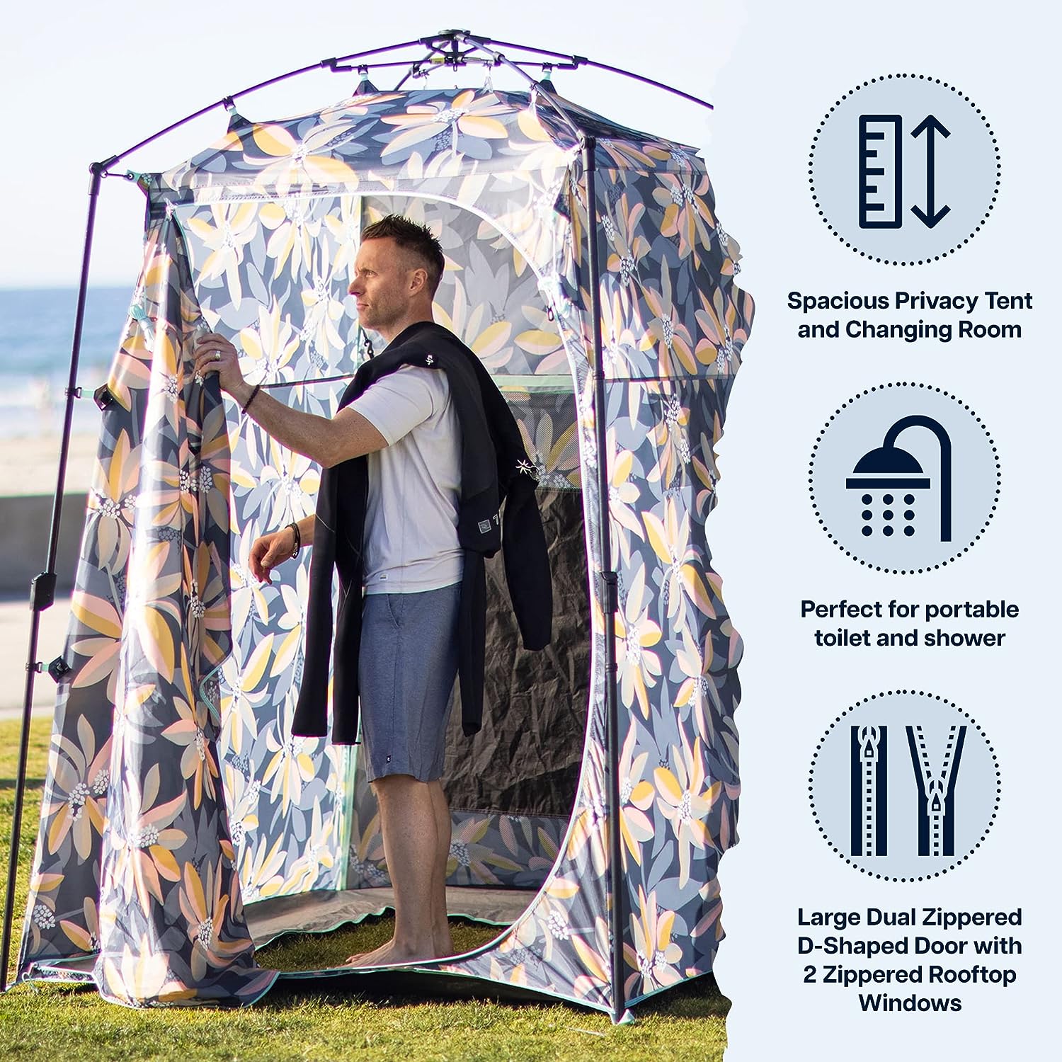 3-in-1 Privacy Tent