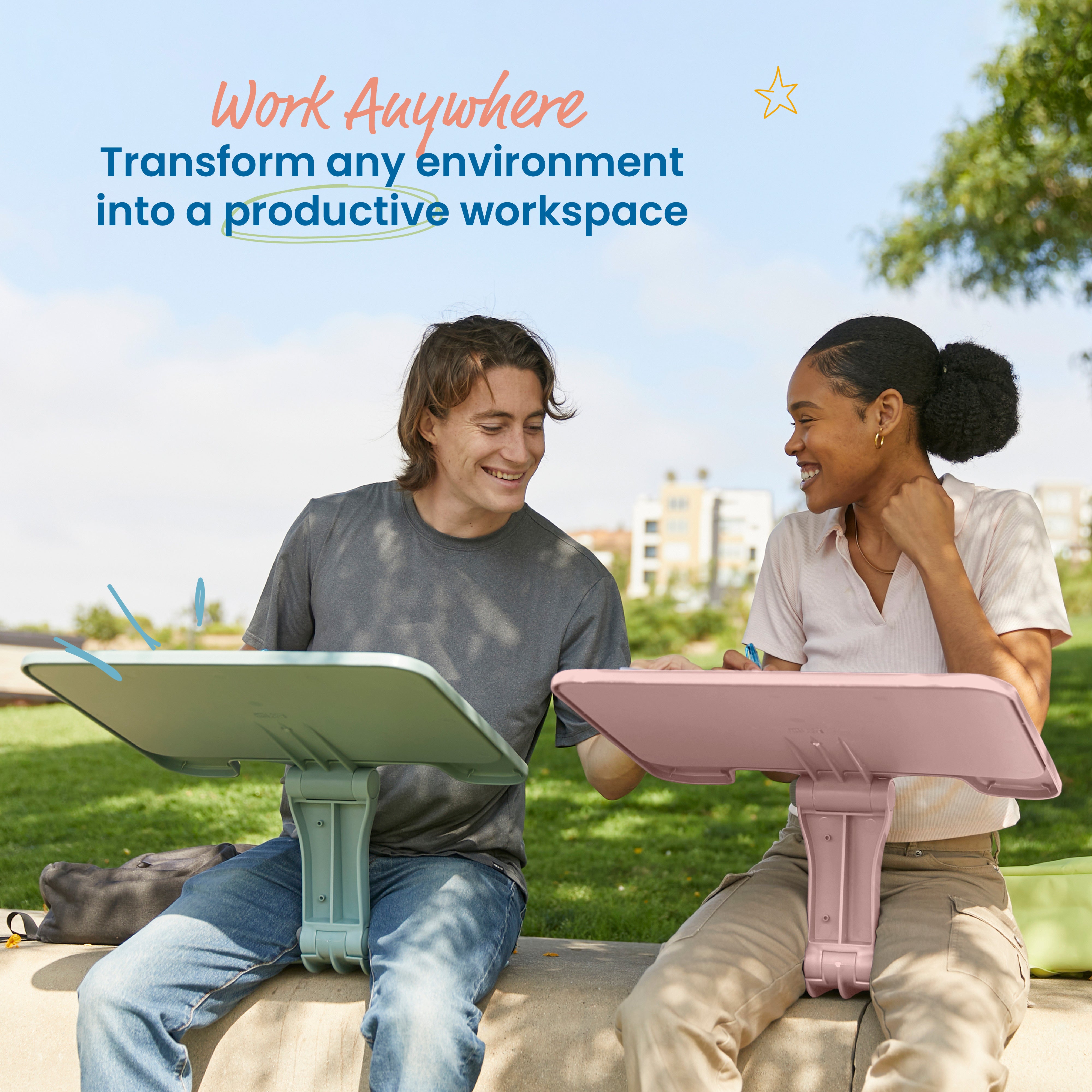 The Surf Folding Portable Lap Desk, Large