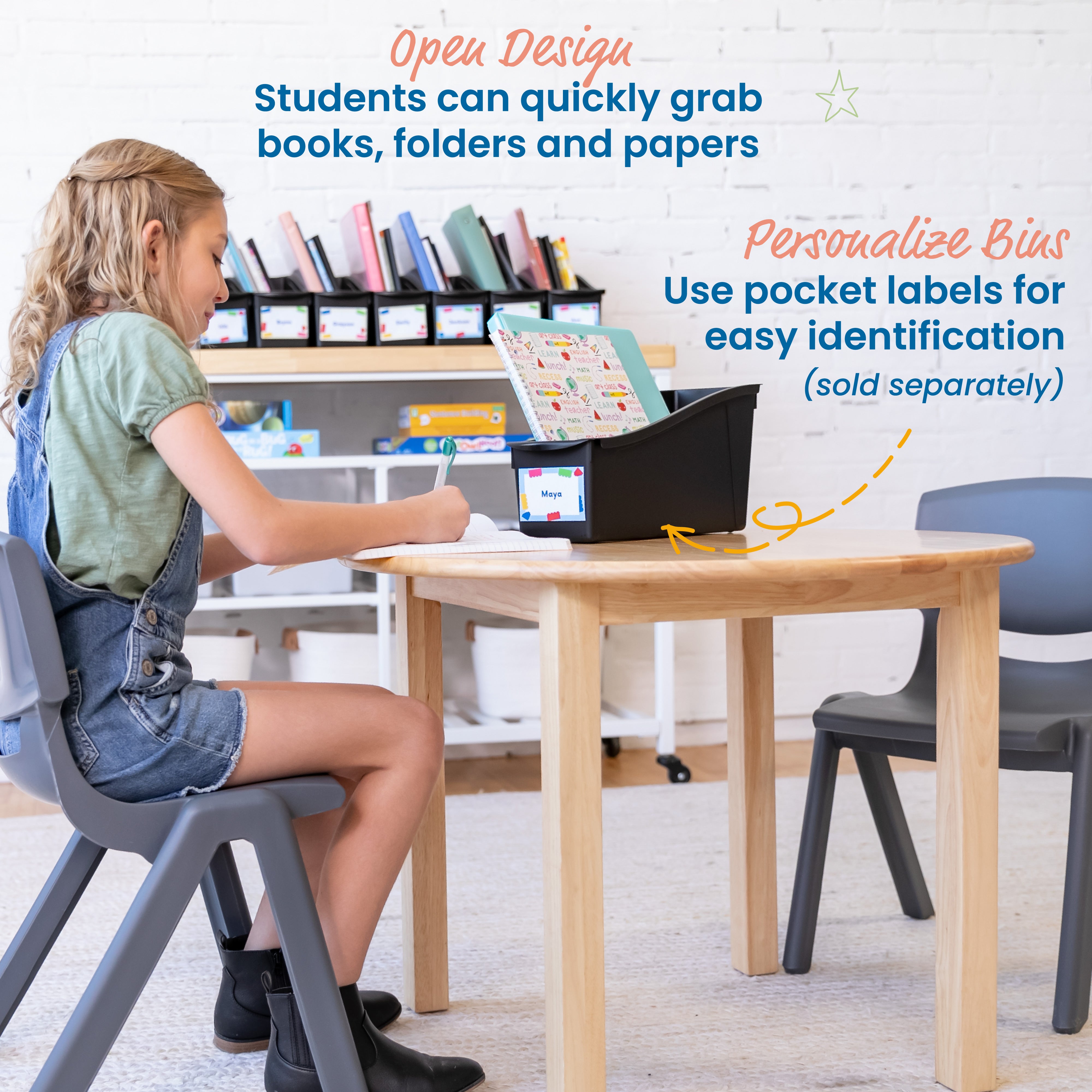 Linking Book Bin, 10-Piece