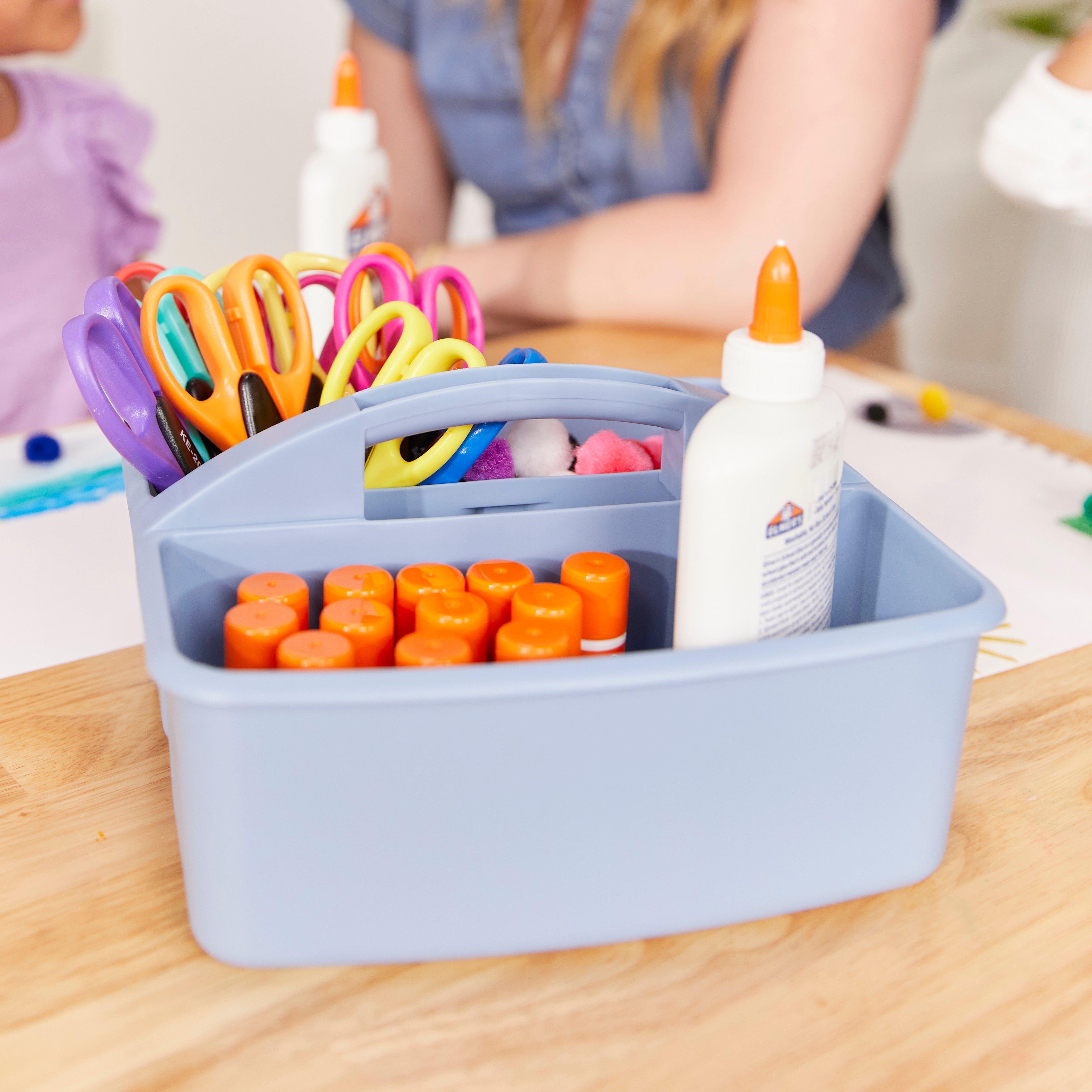 3-Compartment Storage Caddy, 6-Pack