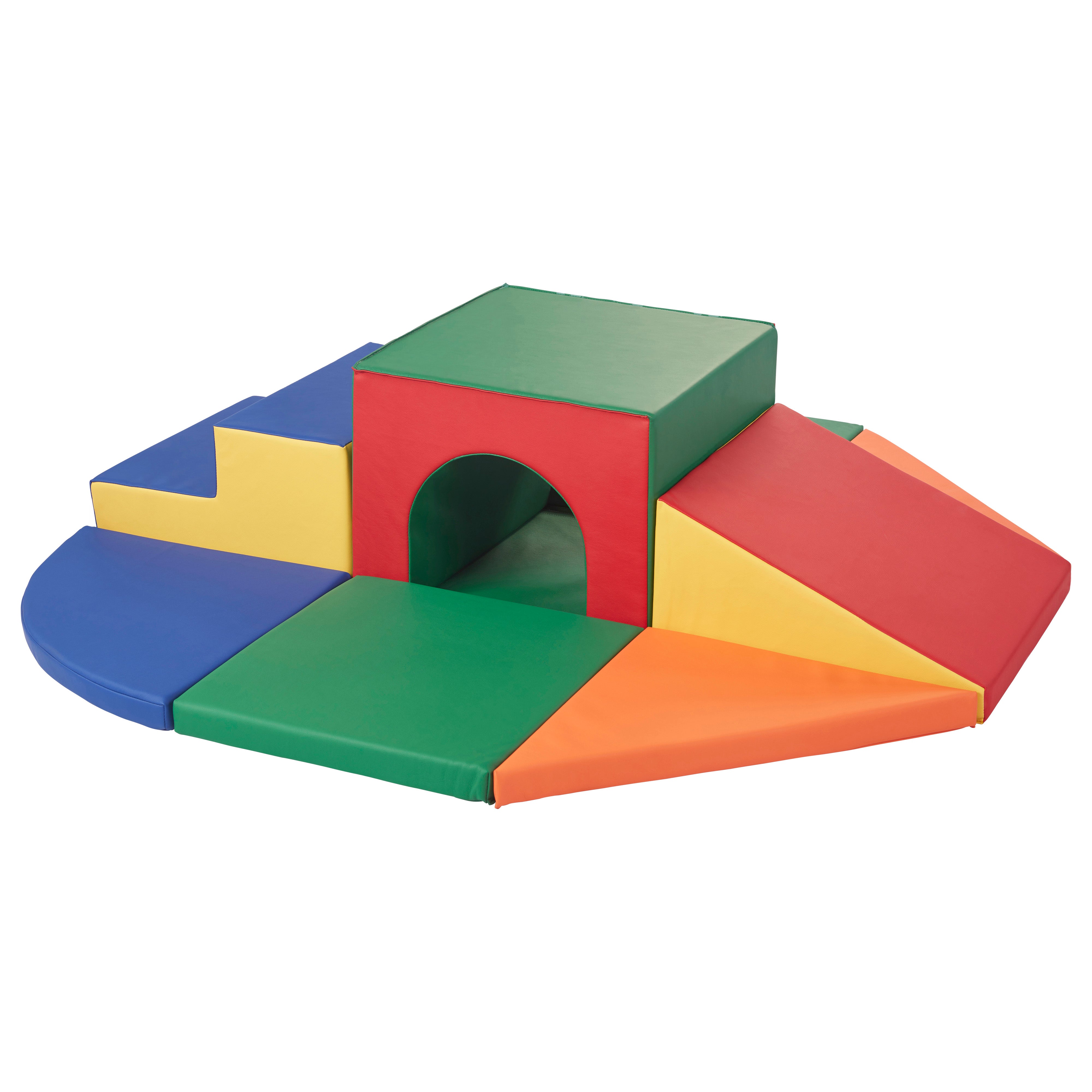 All-Around Step 'n' Slide Tunnel Climber, 9-Piece