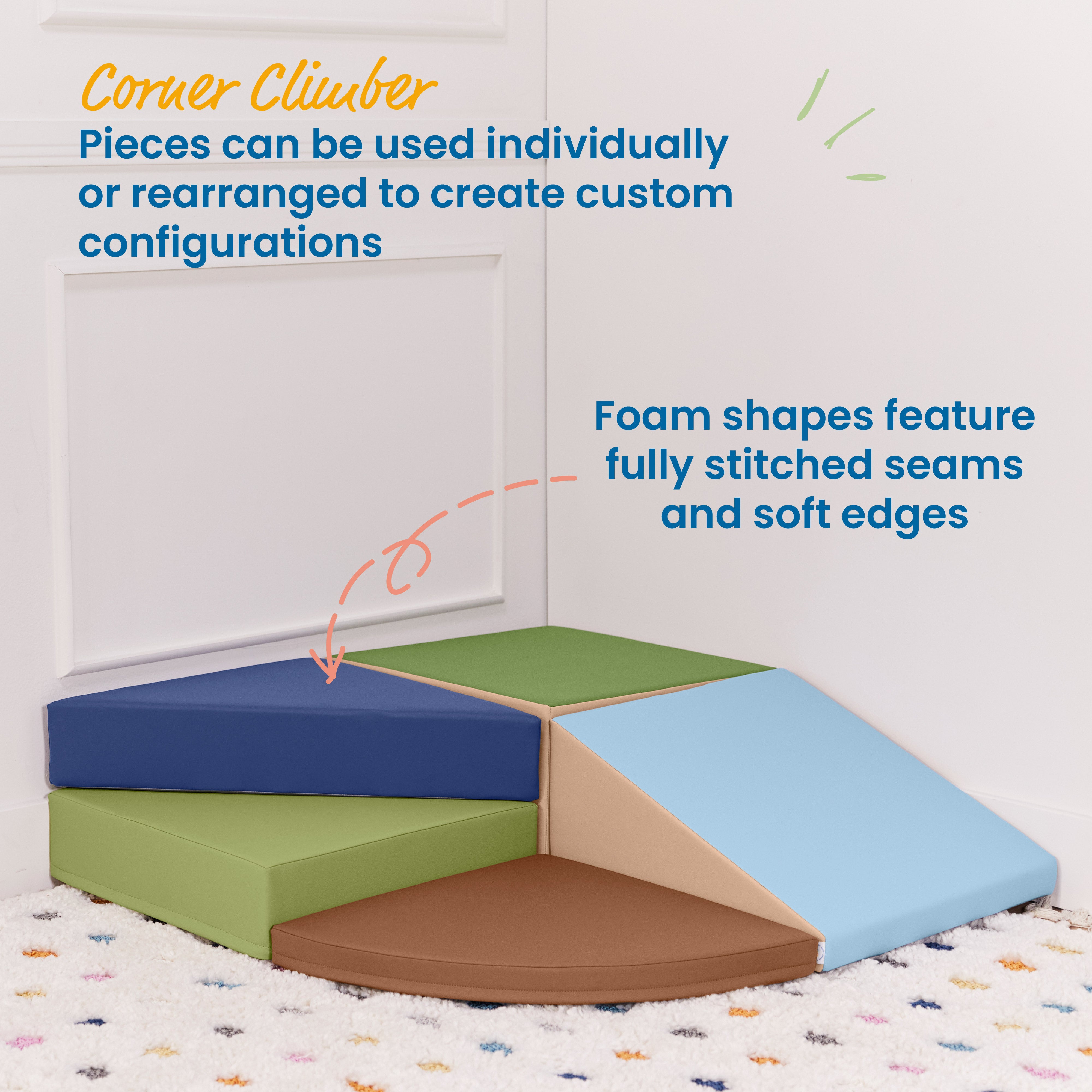 SoftZone Tiny Twisting Climber, 5-Piece