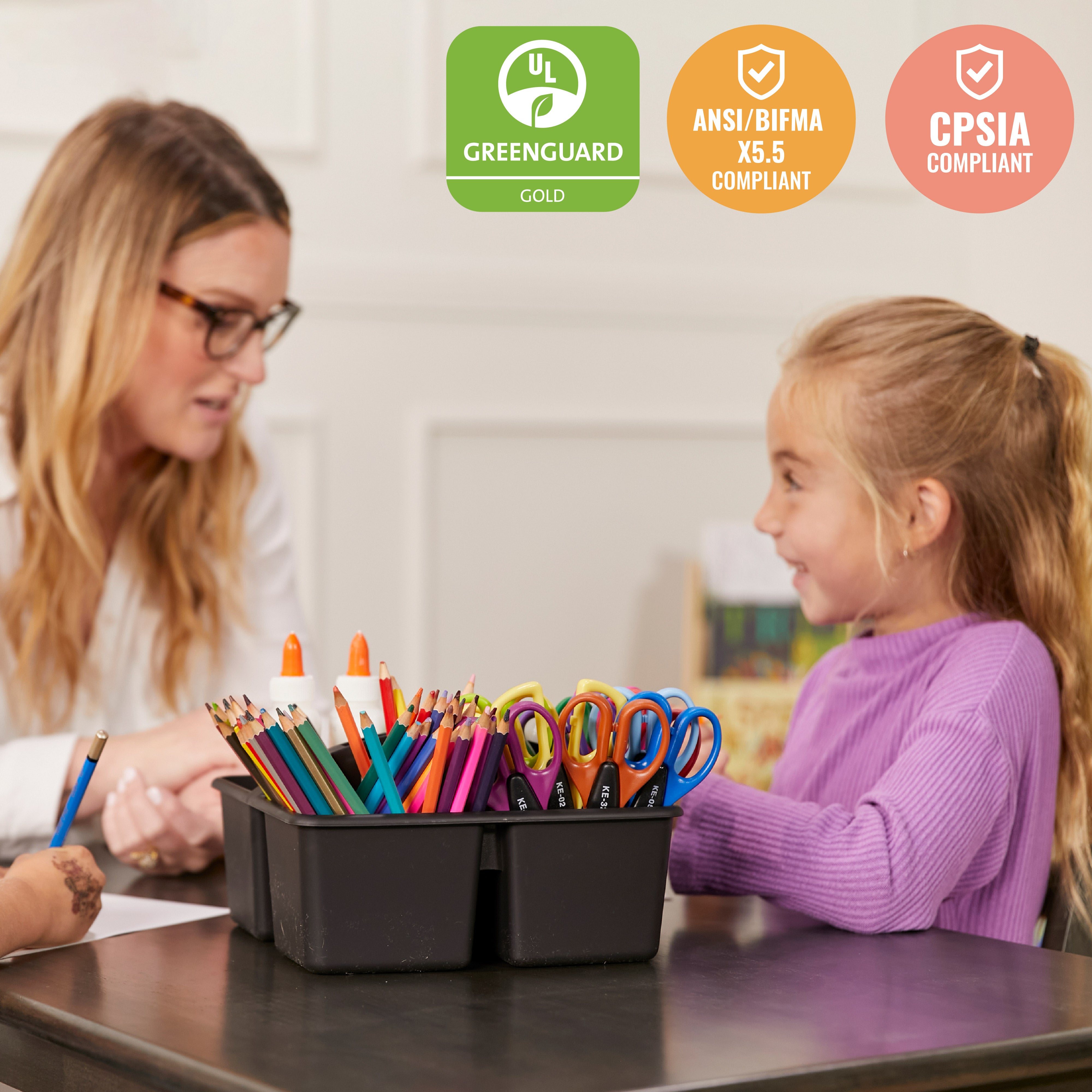 24in x 36in Rectangular Hardwood Table with 22in Legs