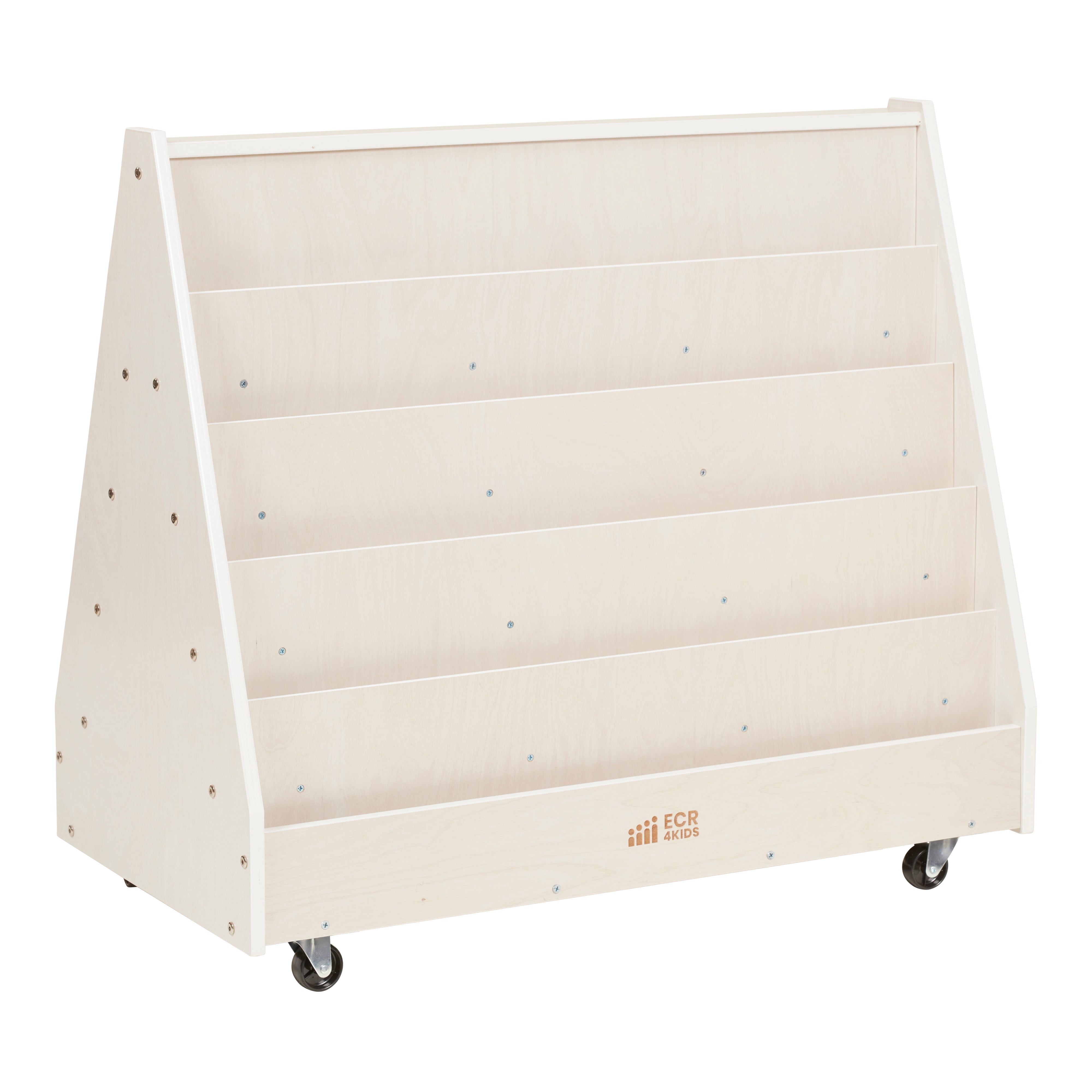Double-Sided Mobile Book Display