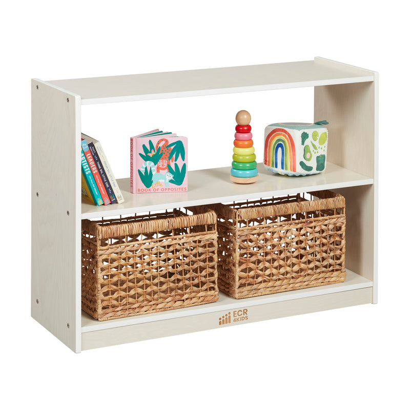2-Shelf Mobile Island Storage Cabinet, Classroom Furniture