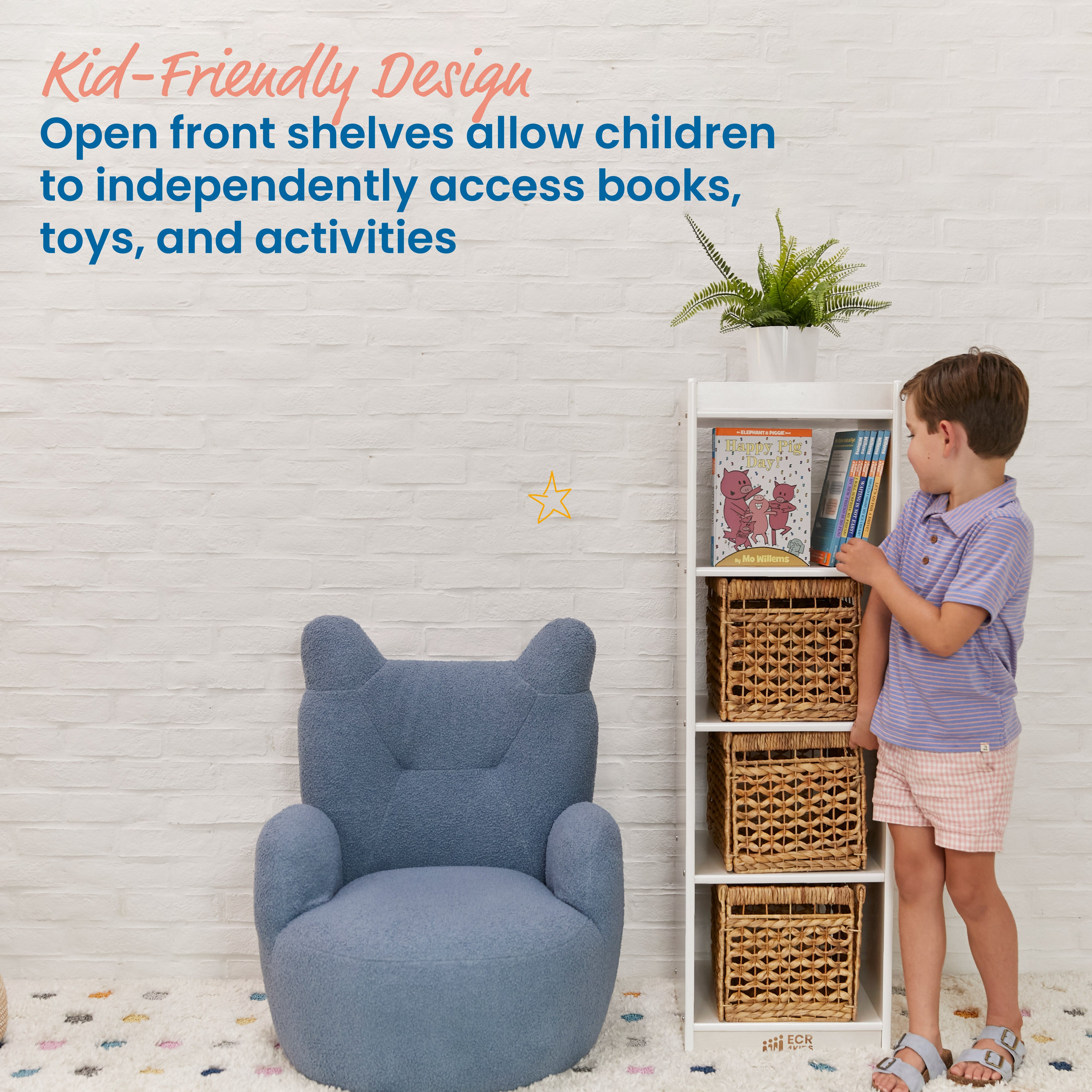 4-Cube Vertical Storage Cabinet