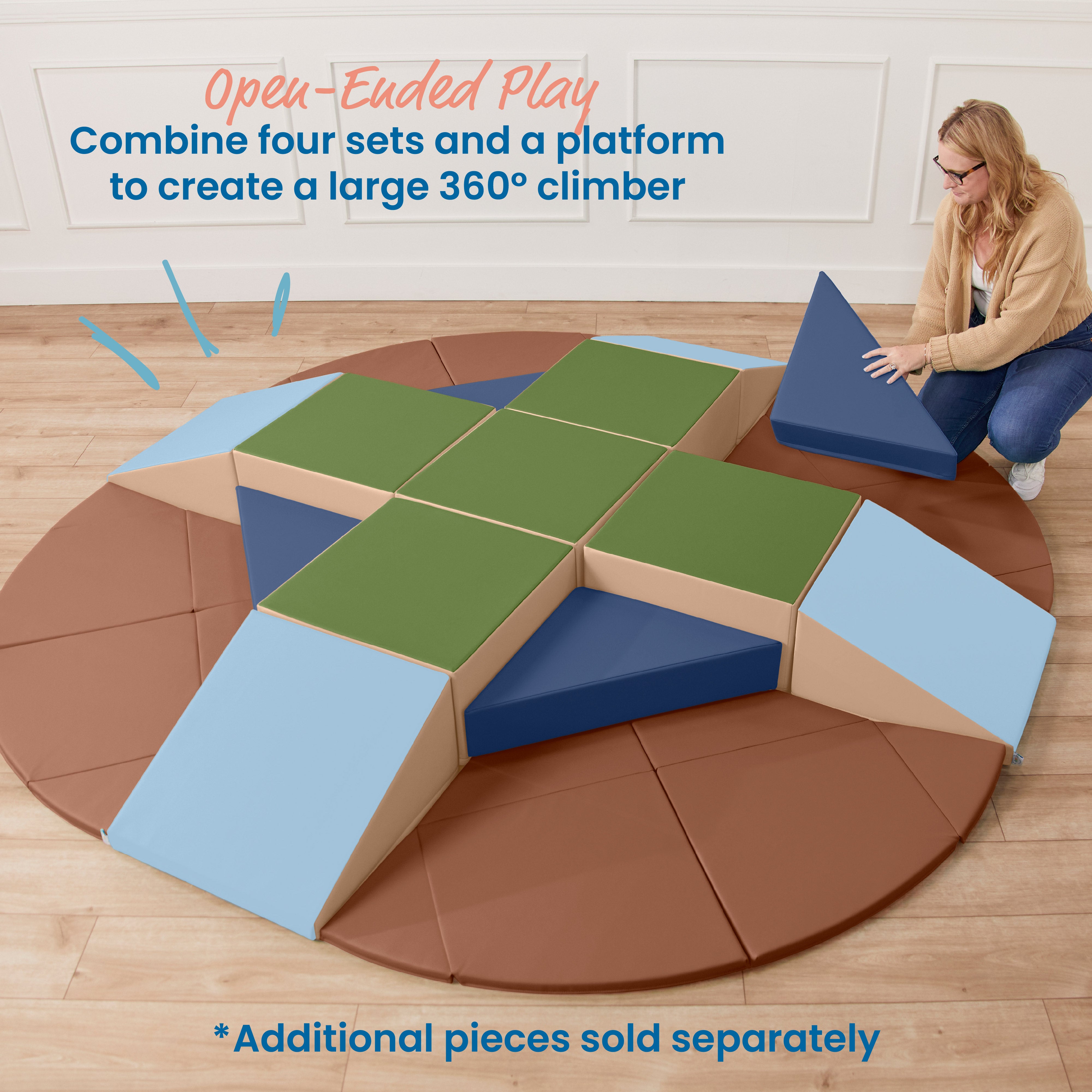 SoftZone Adventurer's Summit Ramp, 4-Piece