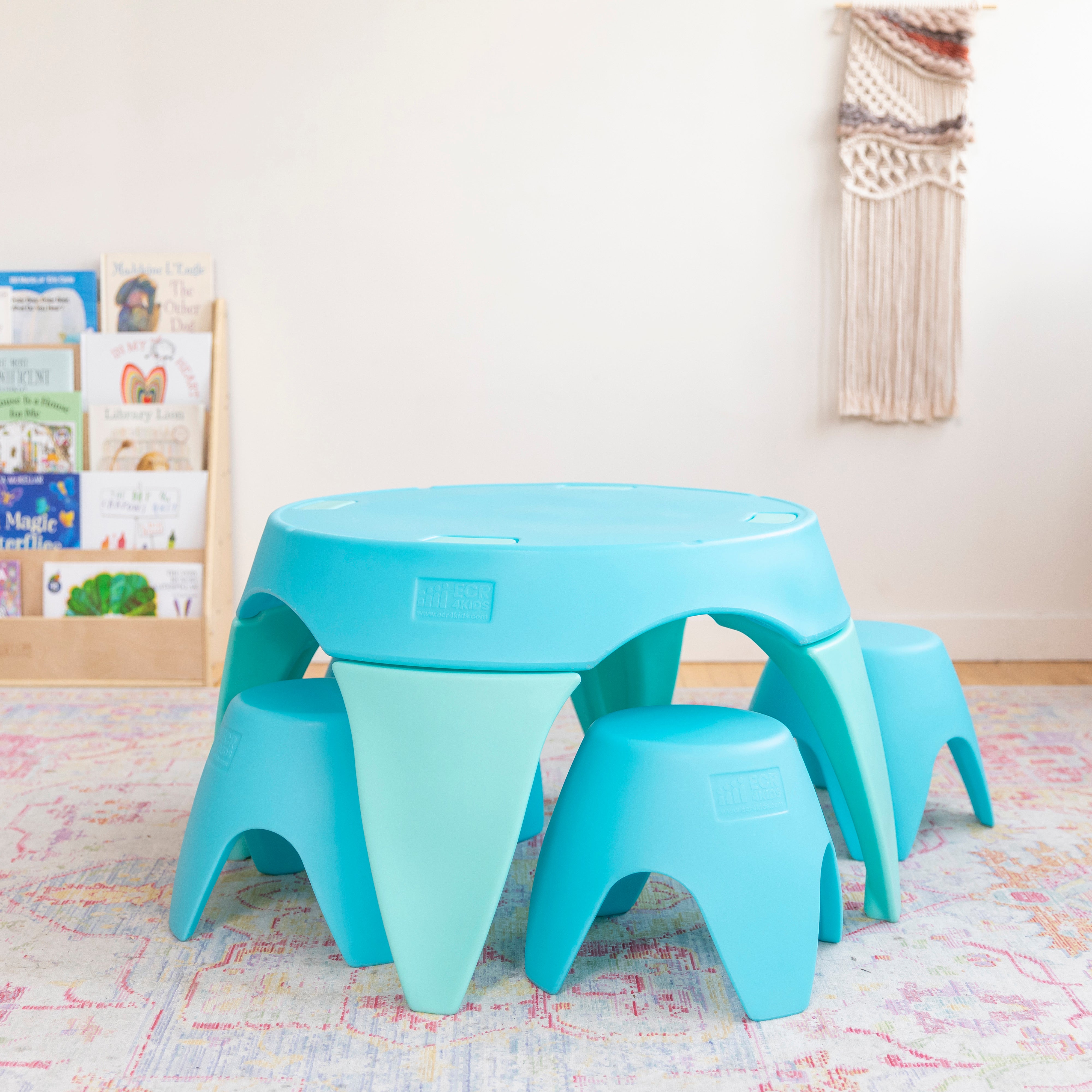 Ayana Table and Stool Set, 5-Piece