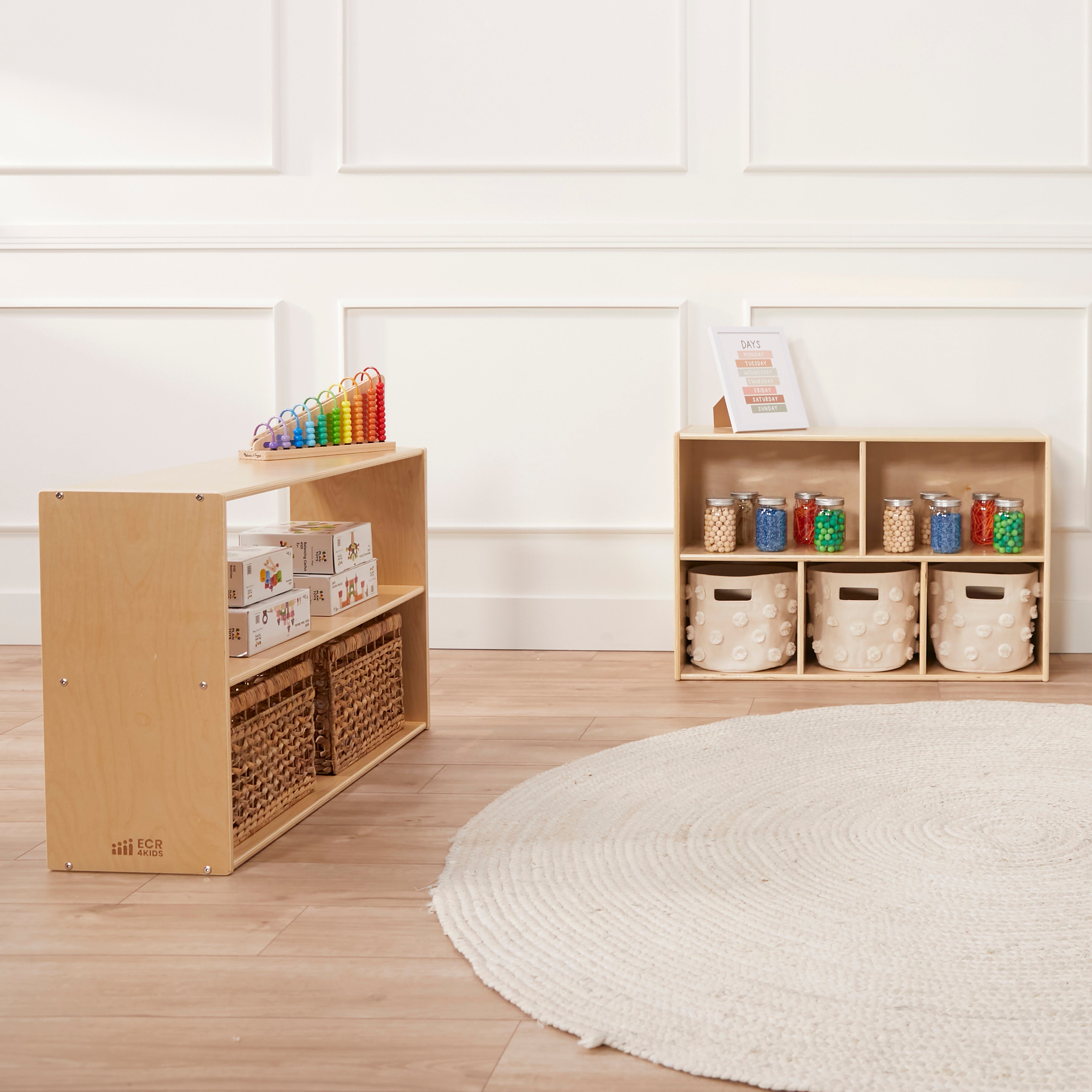 Streamline 2-Shelf Storage Cabinet, 24in High
