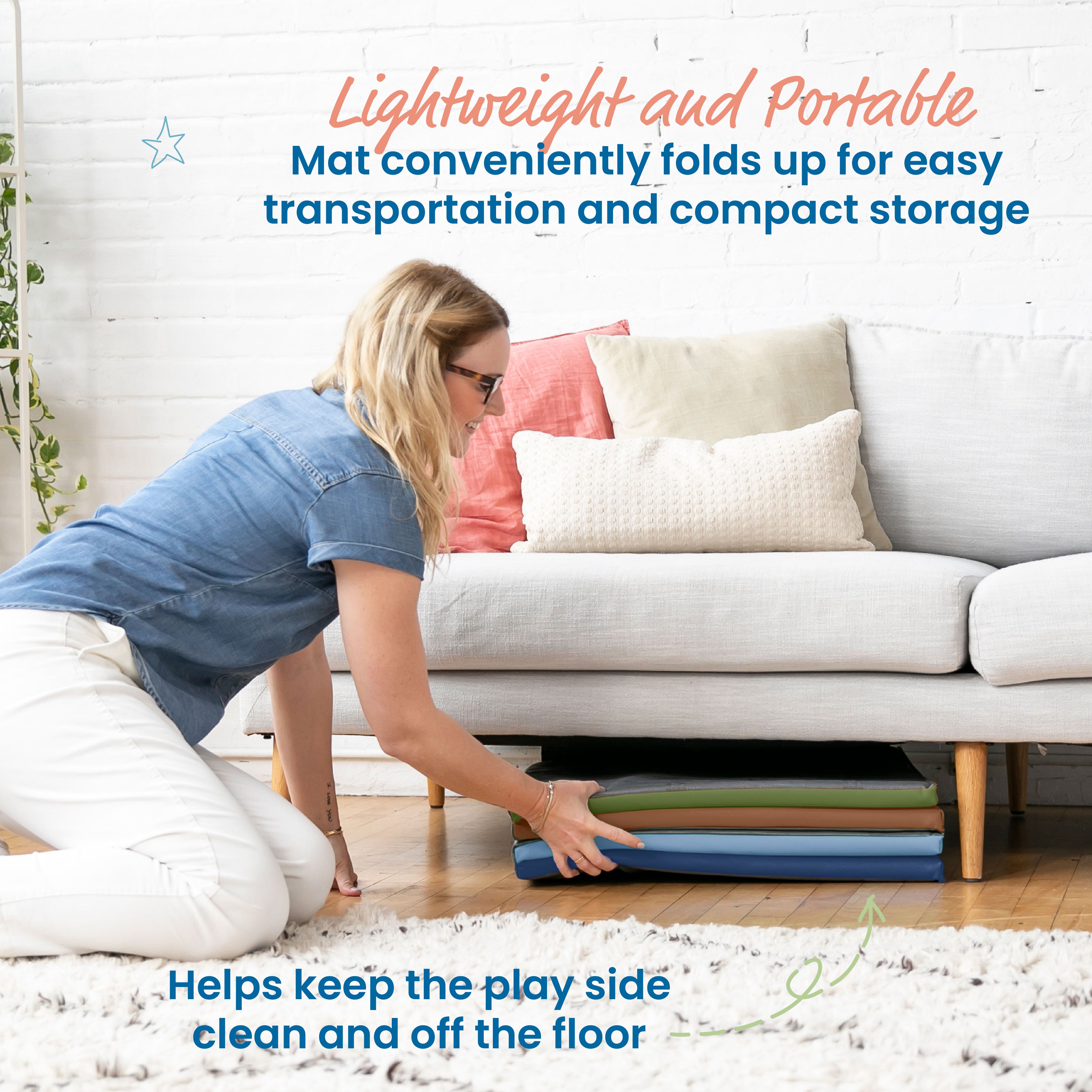 SoftZone Quad Fold-N-Go Activity Mat