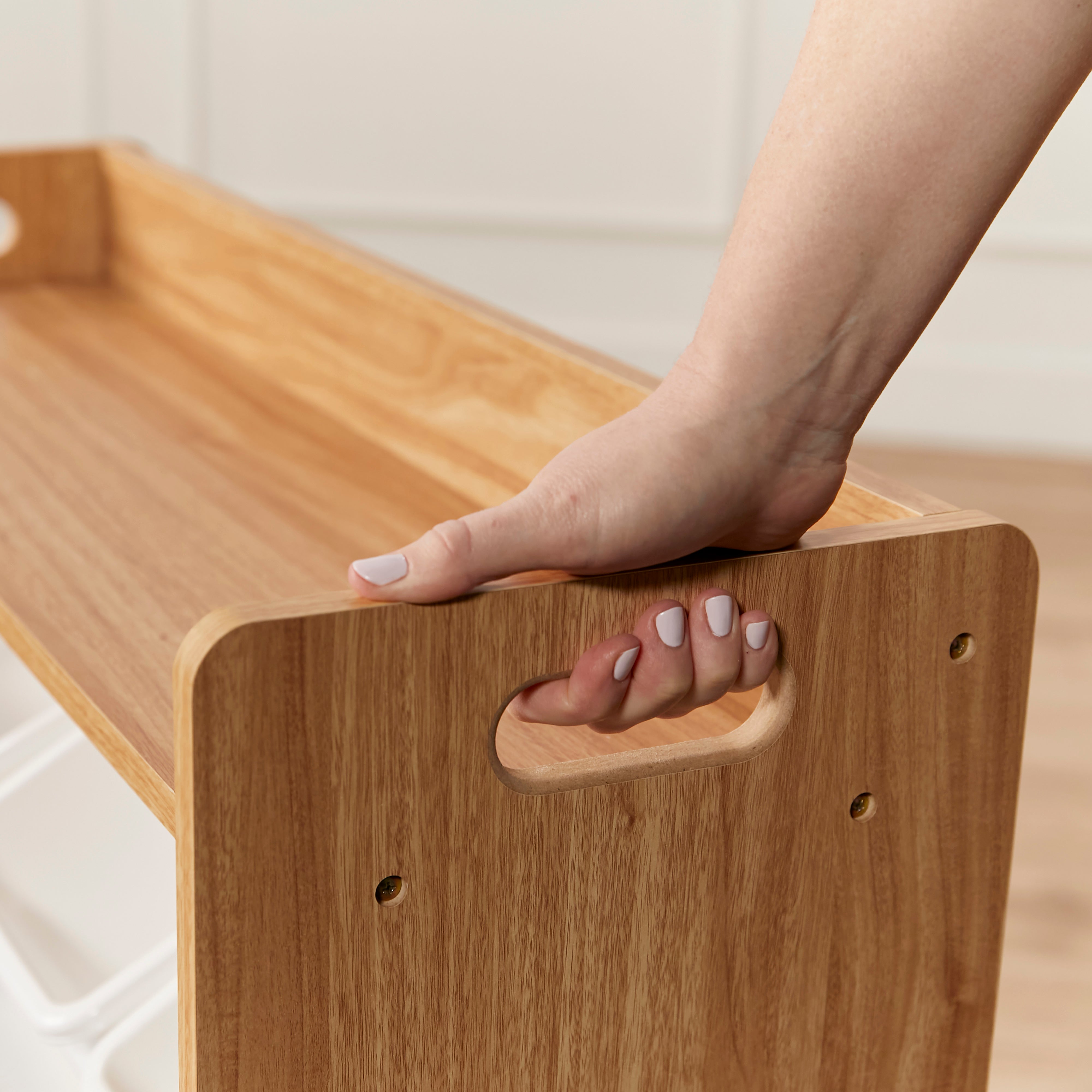 3-Tier Organizer with Shelf and 9 Bins