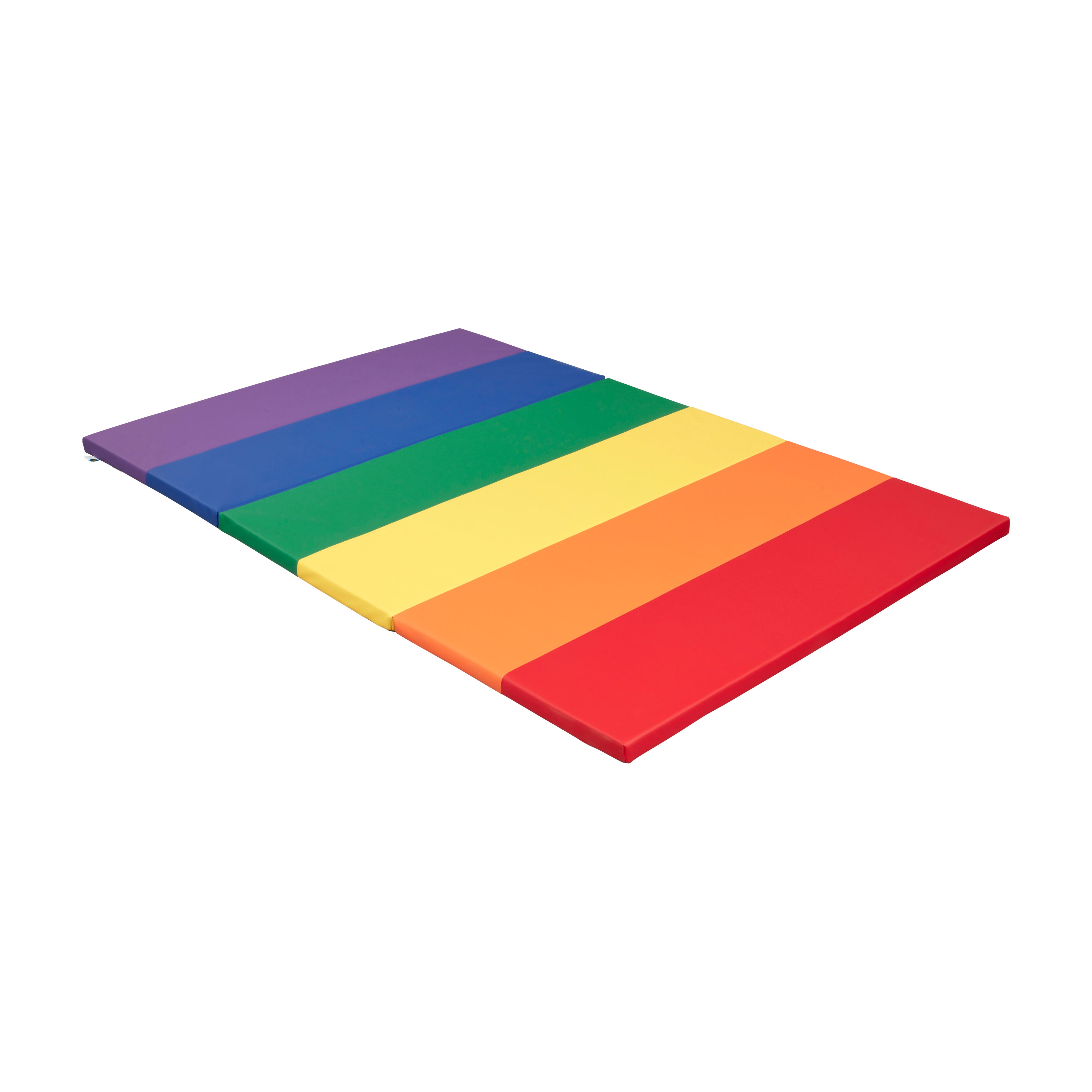 6-Section Rainbow Runway Activity Mat