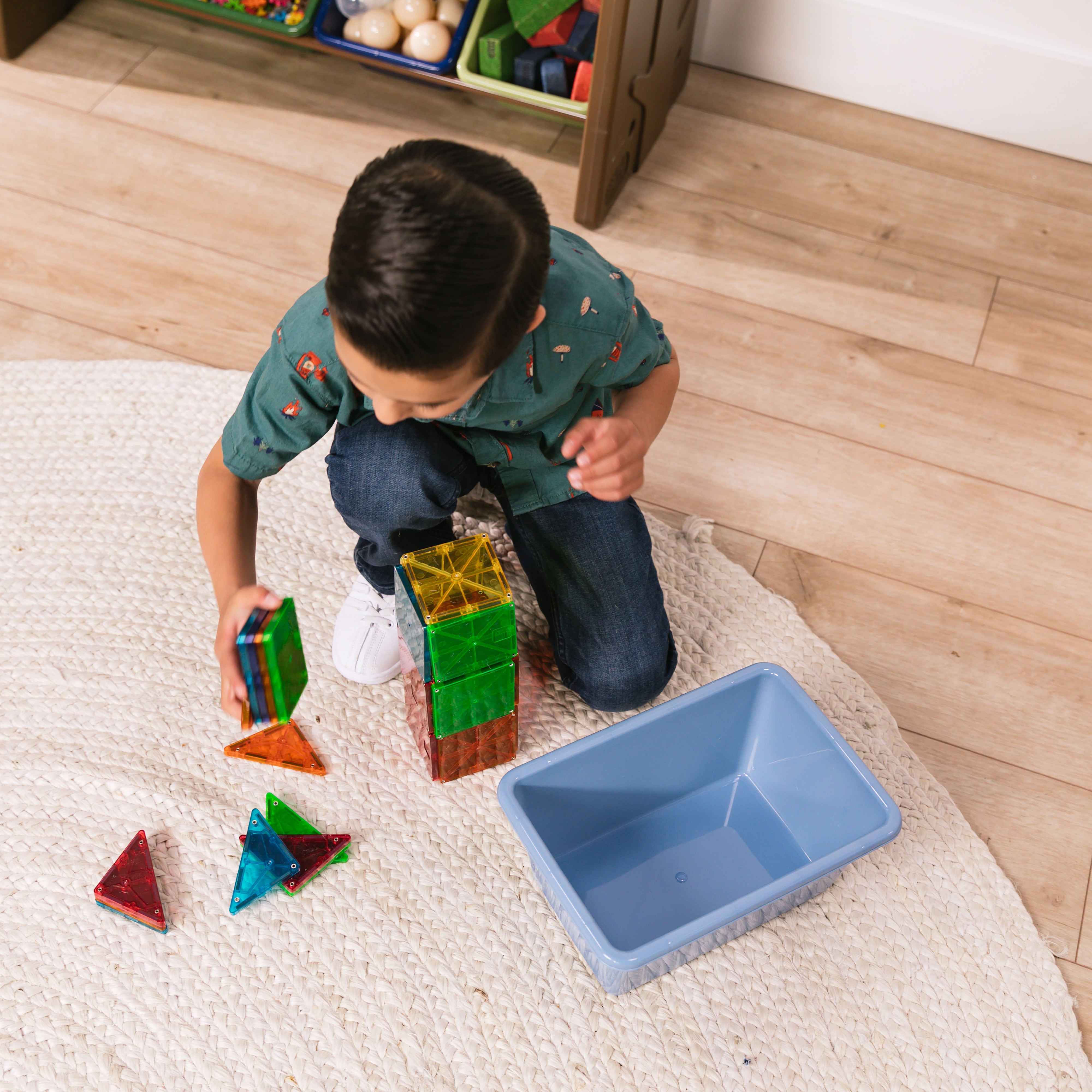 Tree Storage Organizer with 12 Bins