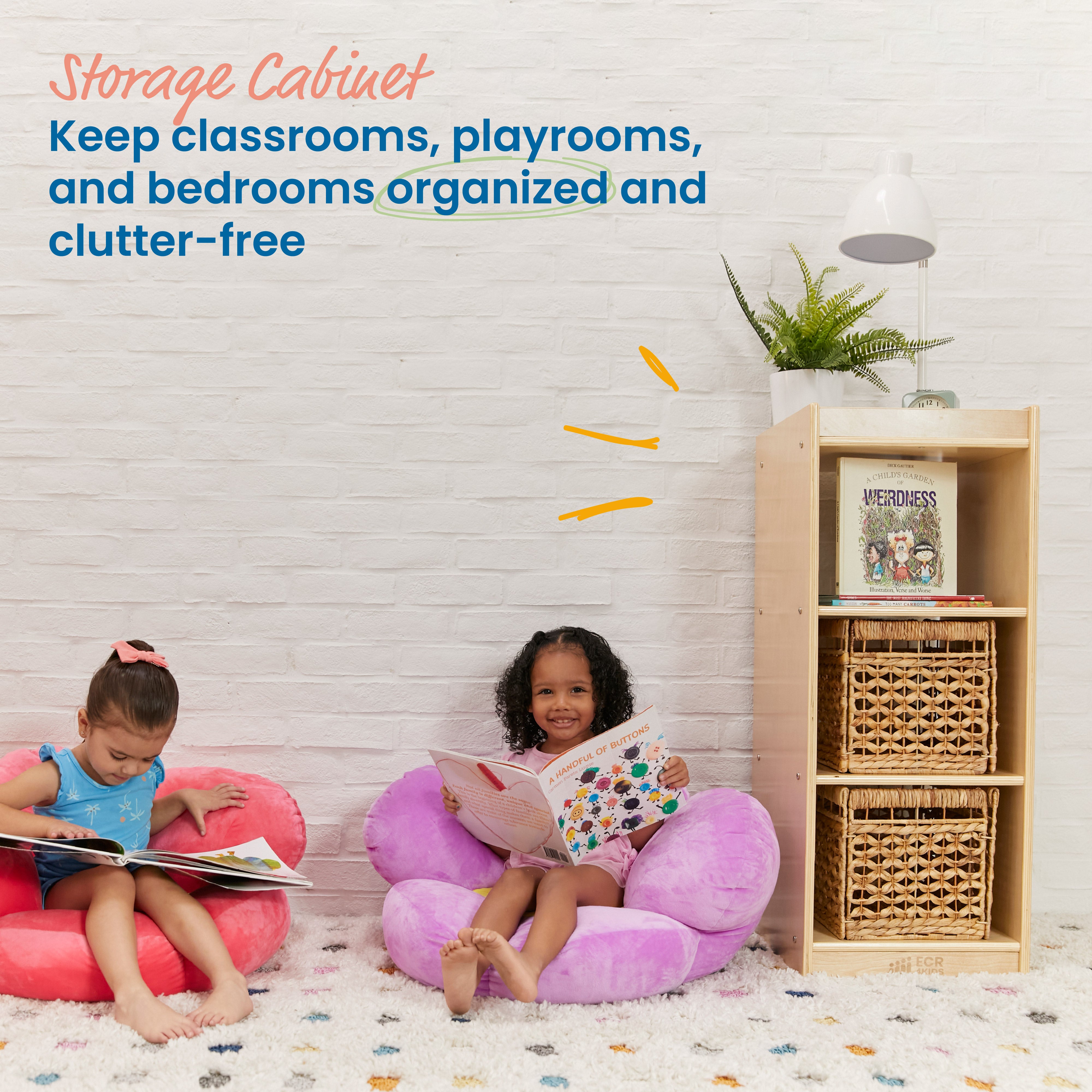 3-Cube Vertical Storage Cabinet