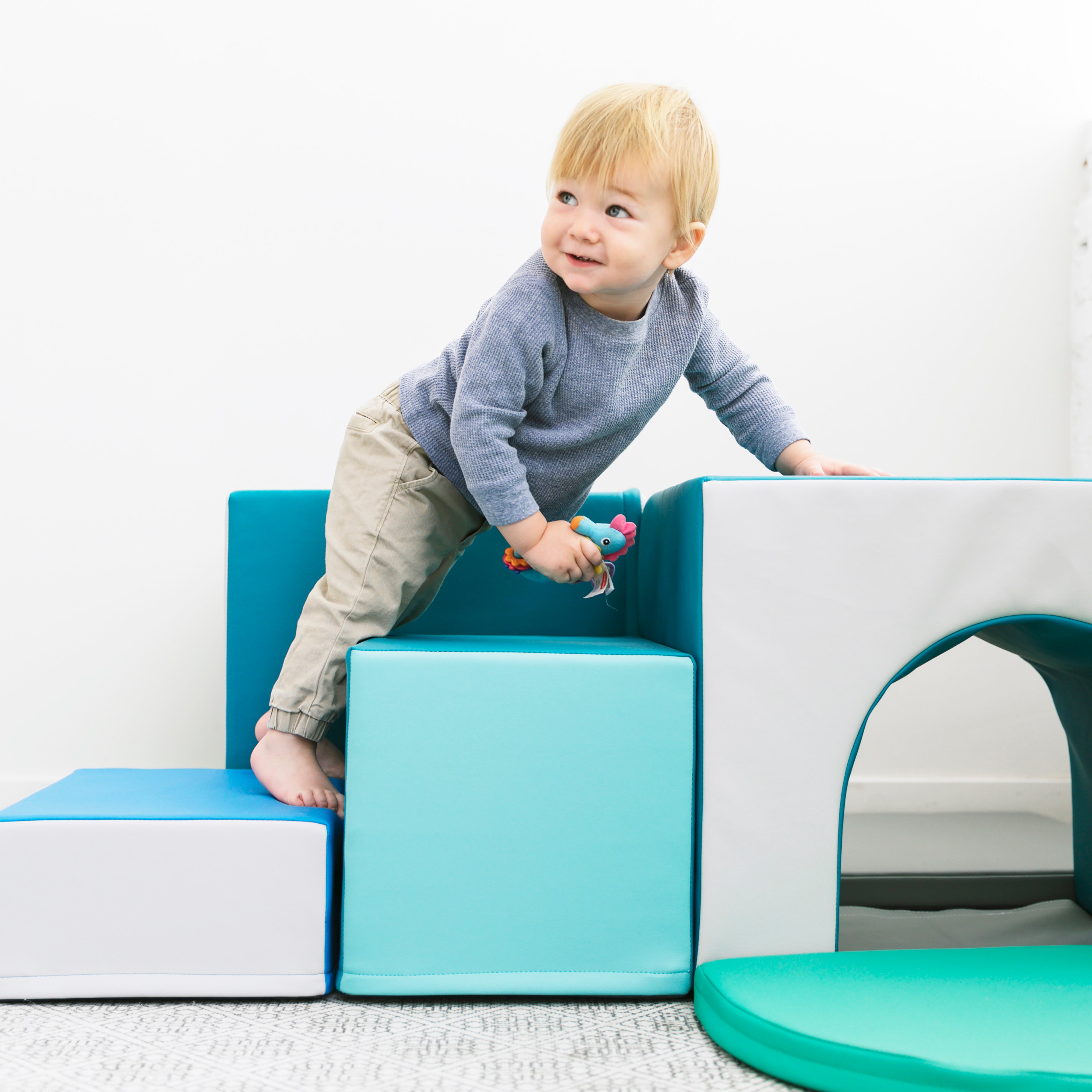 Tunnel Maze Corner Climber, 7-Piece