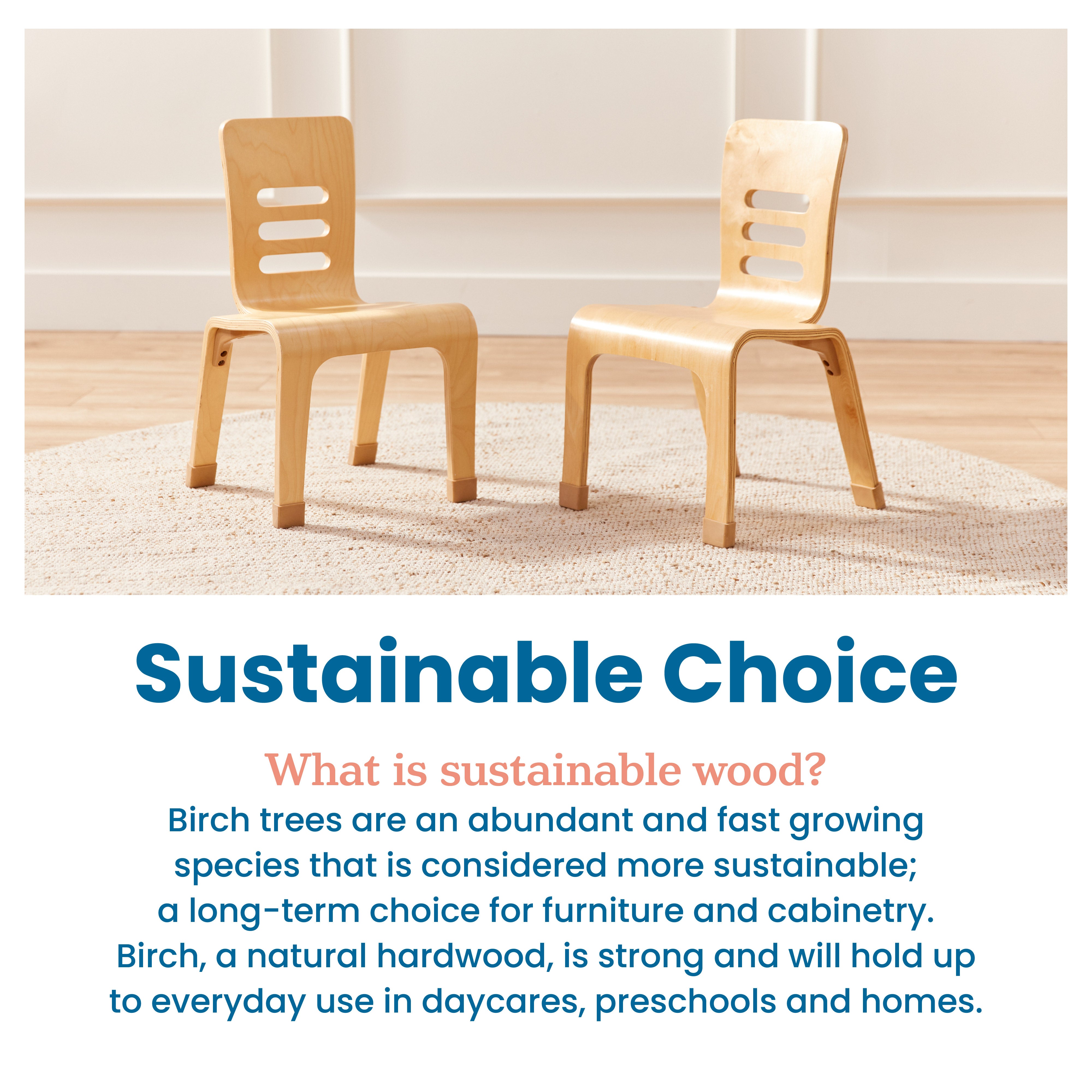 Bentwood Chair, 14in Seat Height, 2-Pack