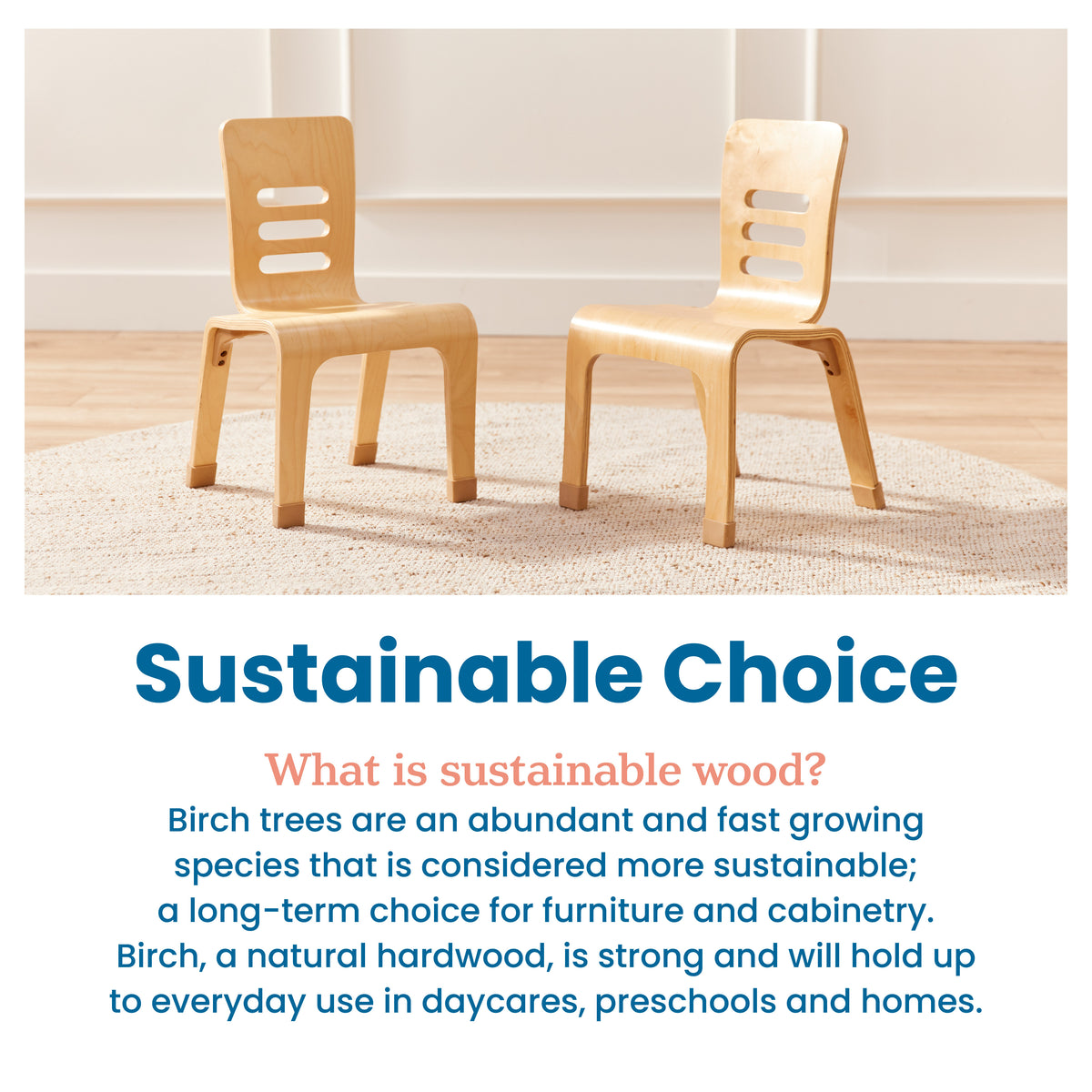 Bentwood Chair, 14in Seat Height, 2-Pack