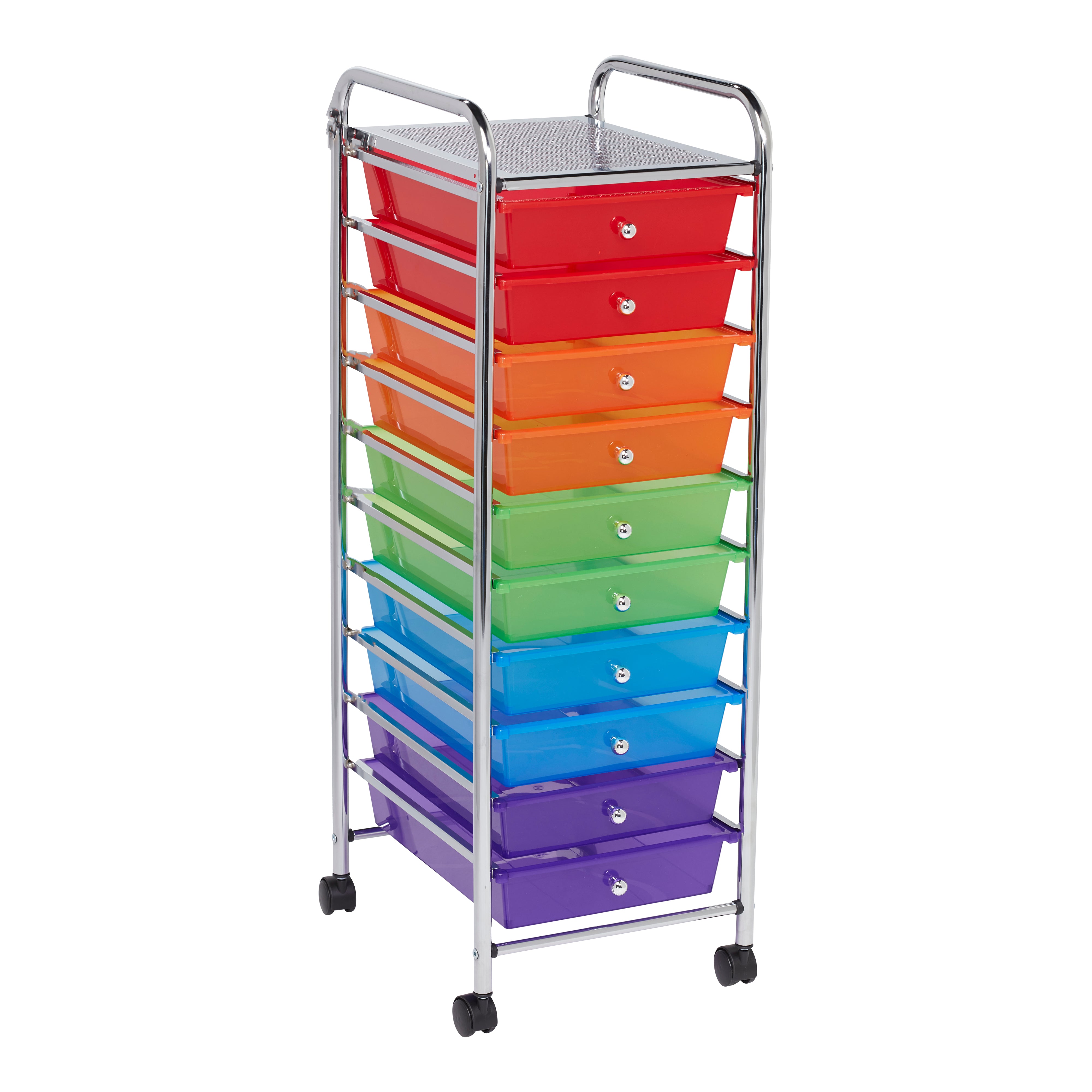 10-Drawer Mobile Organizer