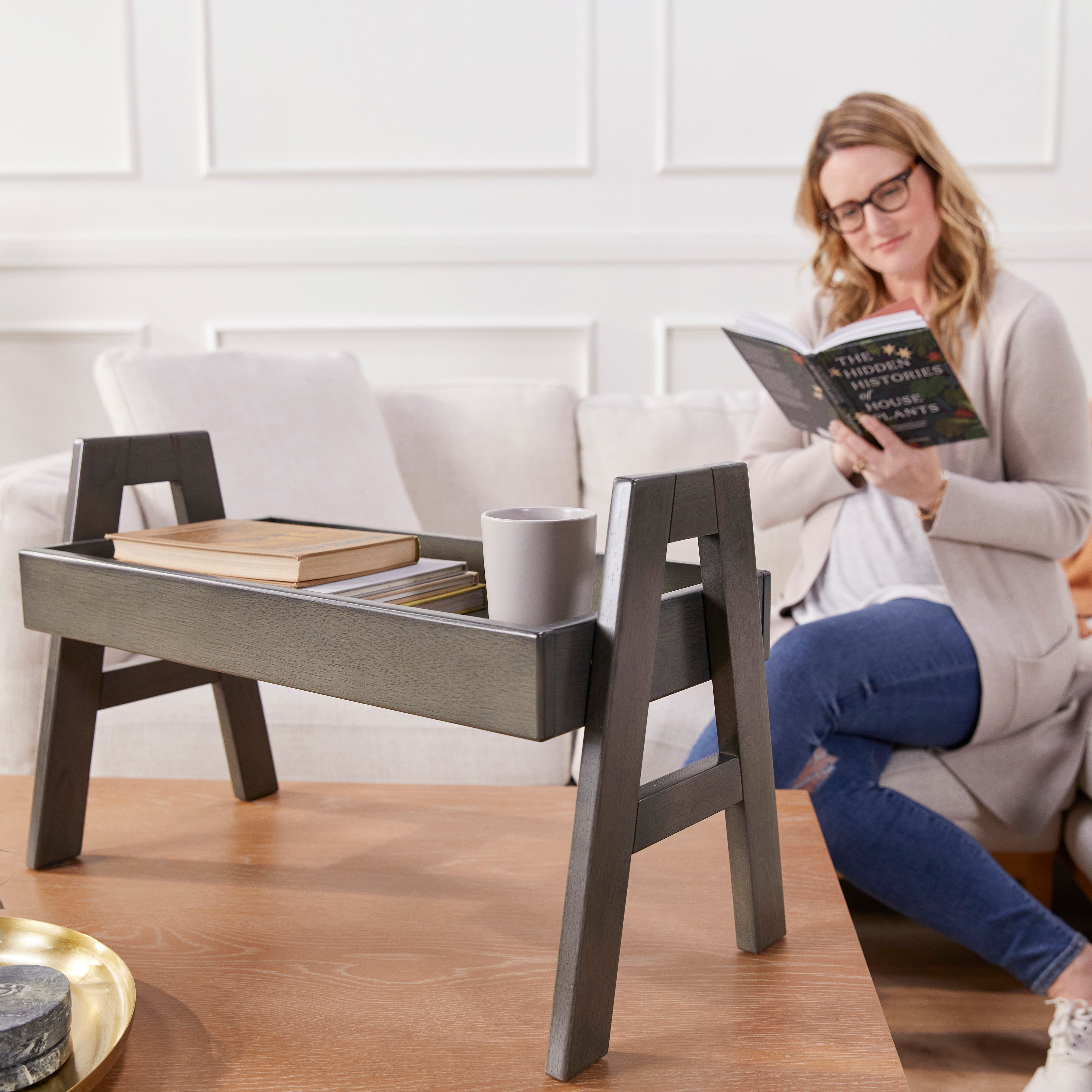 Adjustable Stacking Shelf Organizer with Full Edge