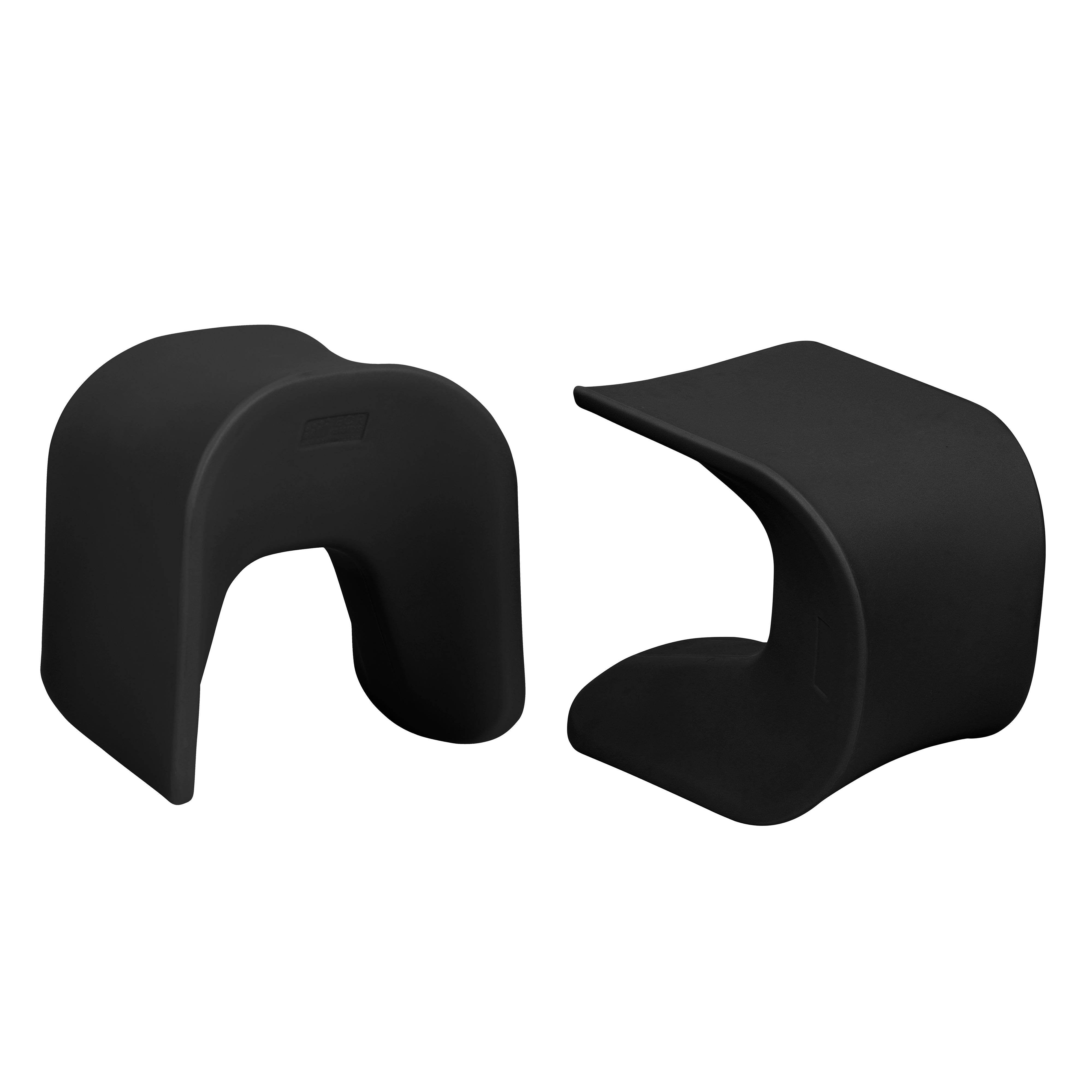 Wave Seat, 18in - 19.6in Seat Height, 2-Pack