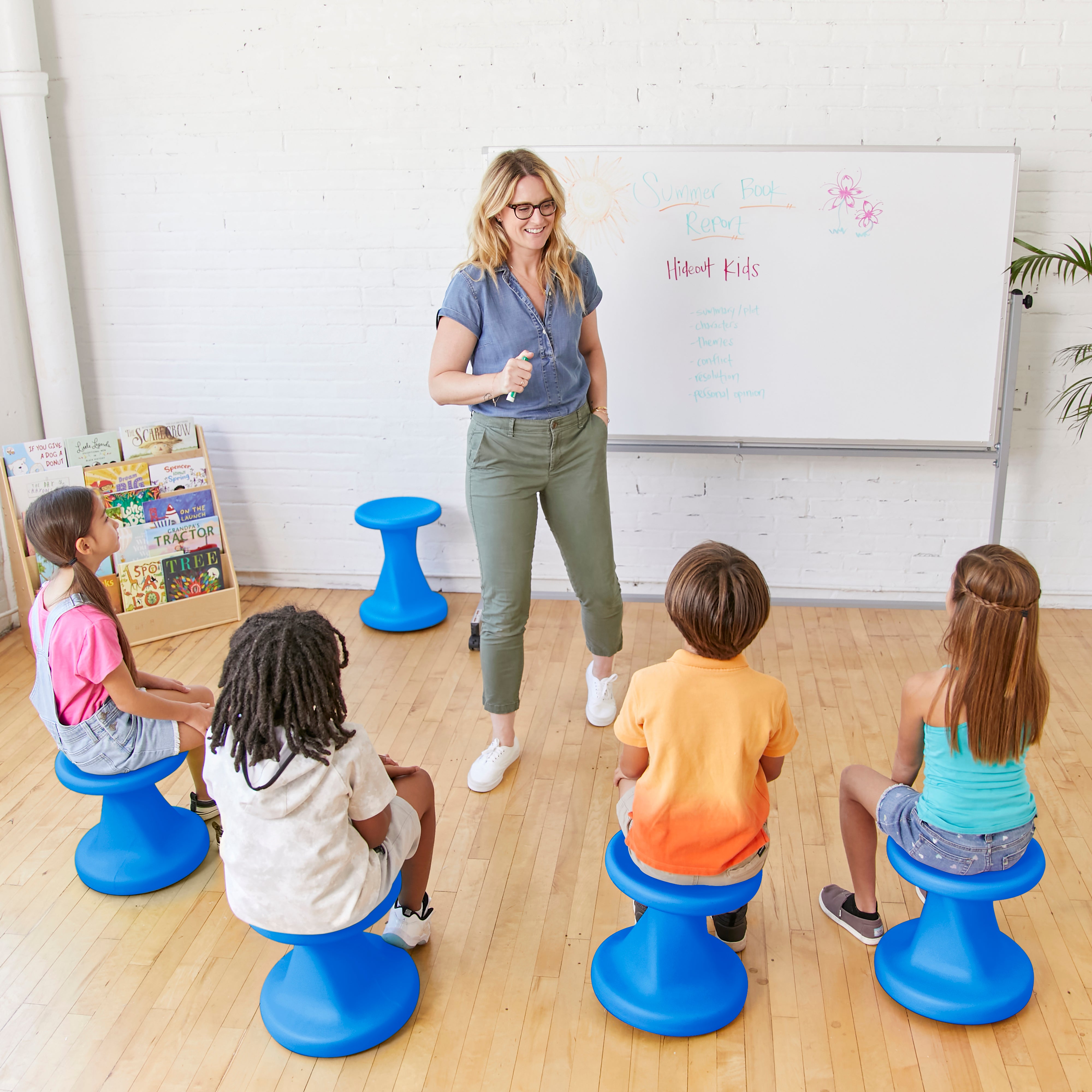 Twist Wobble Stool, 14in Seat Height, Active Seating