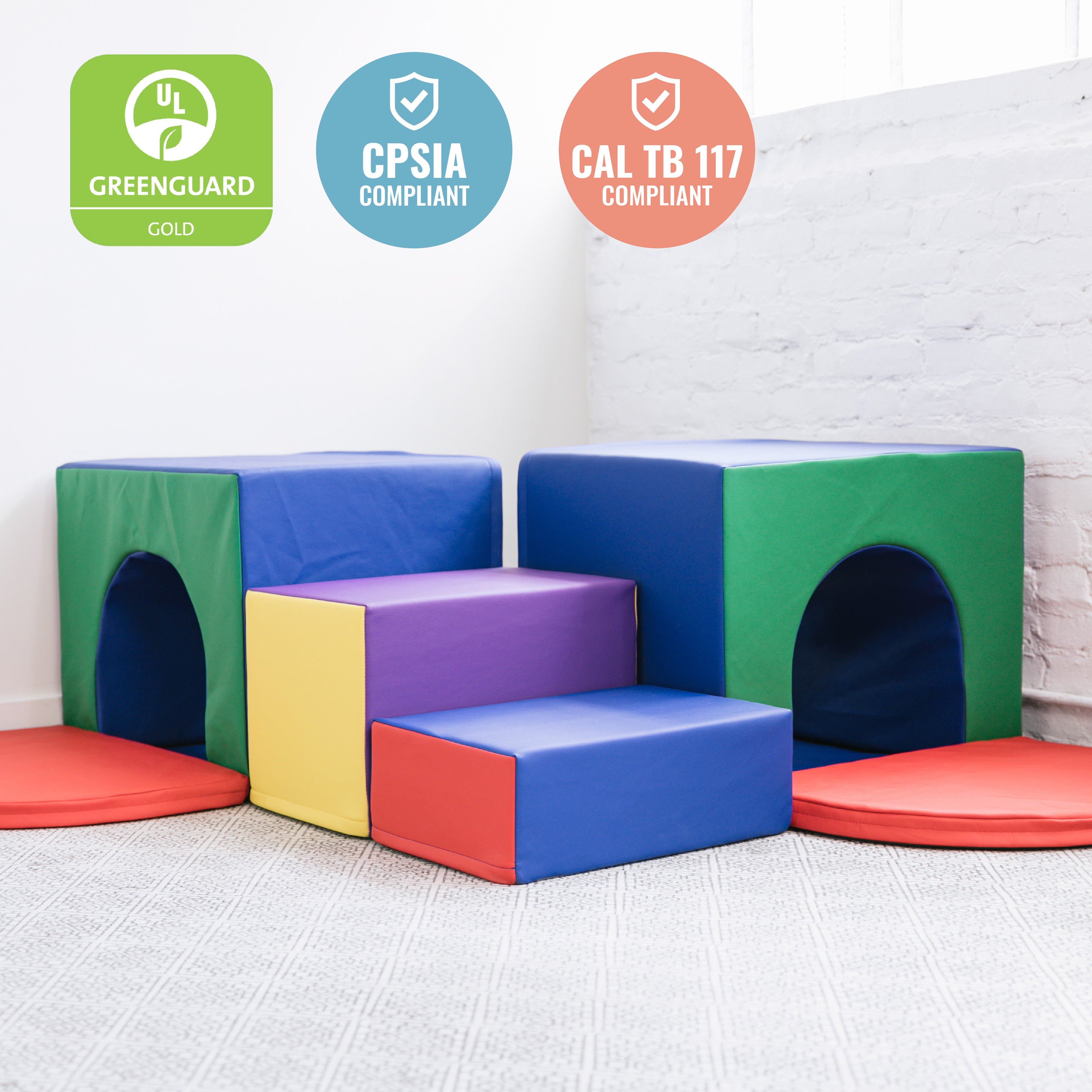 Tunnel Maze Corner Climber, 7-Piece