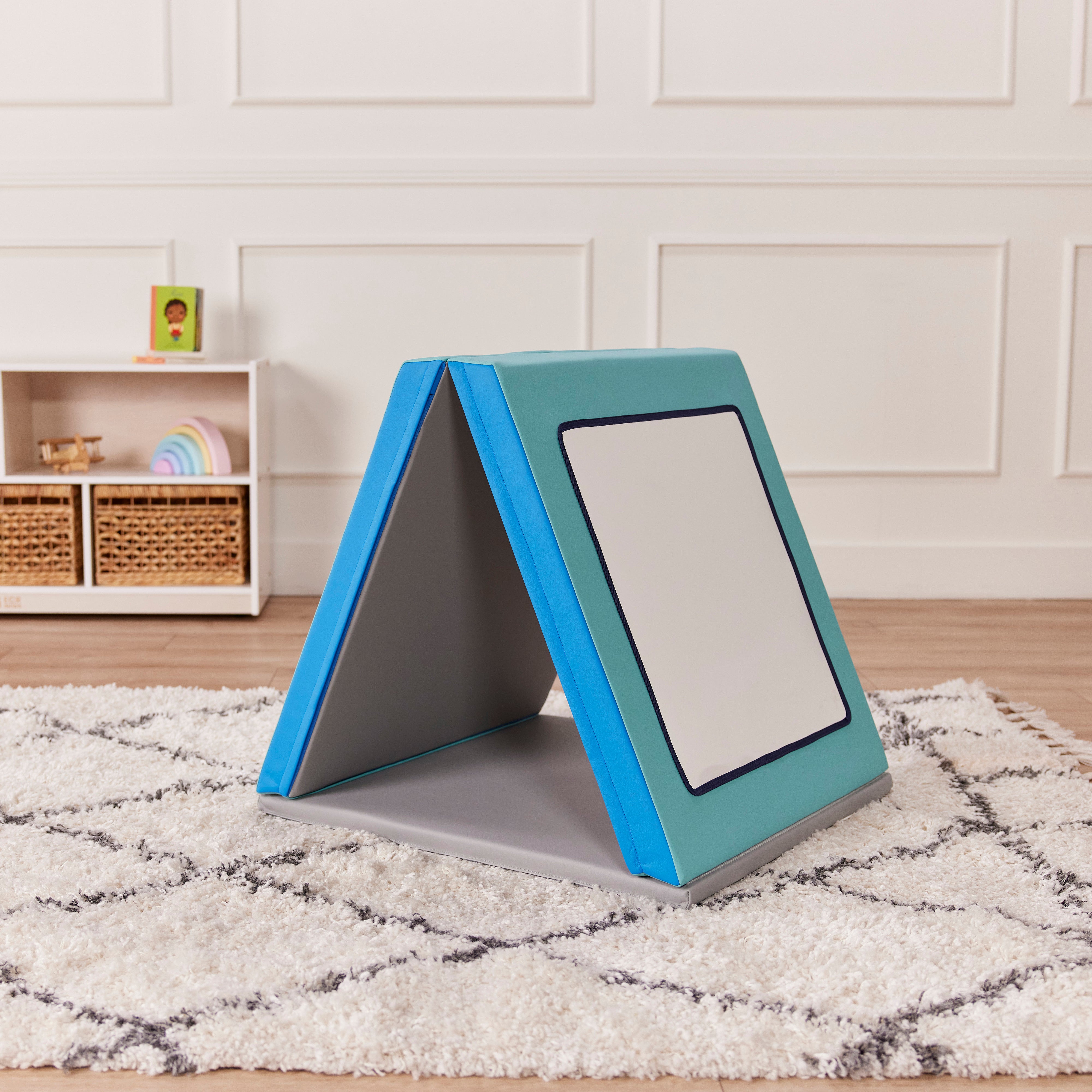 Folding Floor Mirror