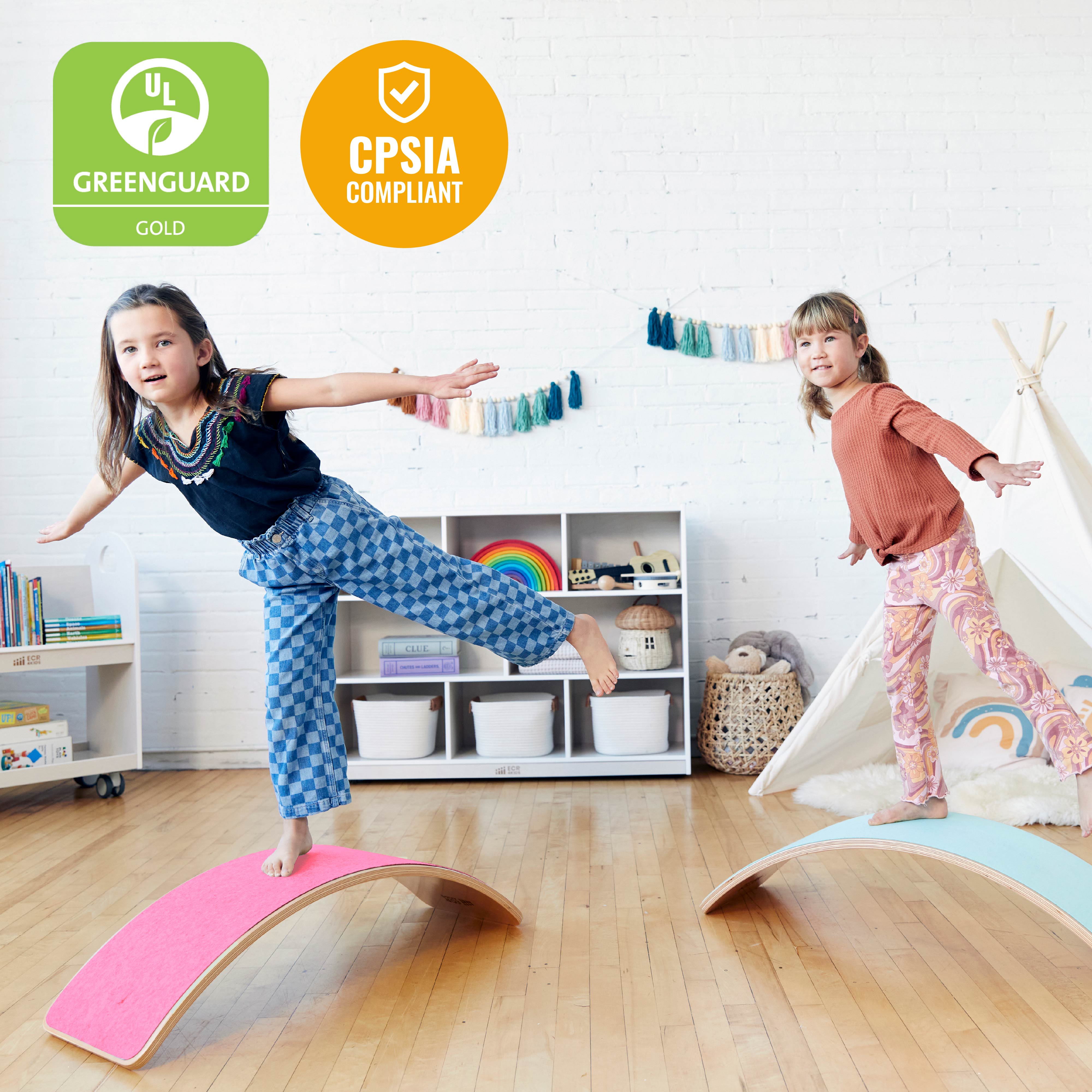 Balance Board with Felt Base