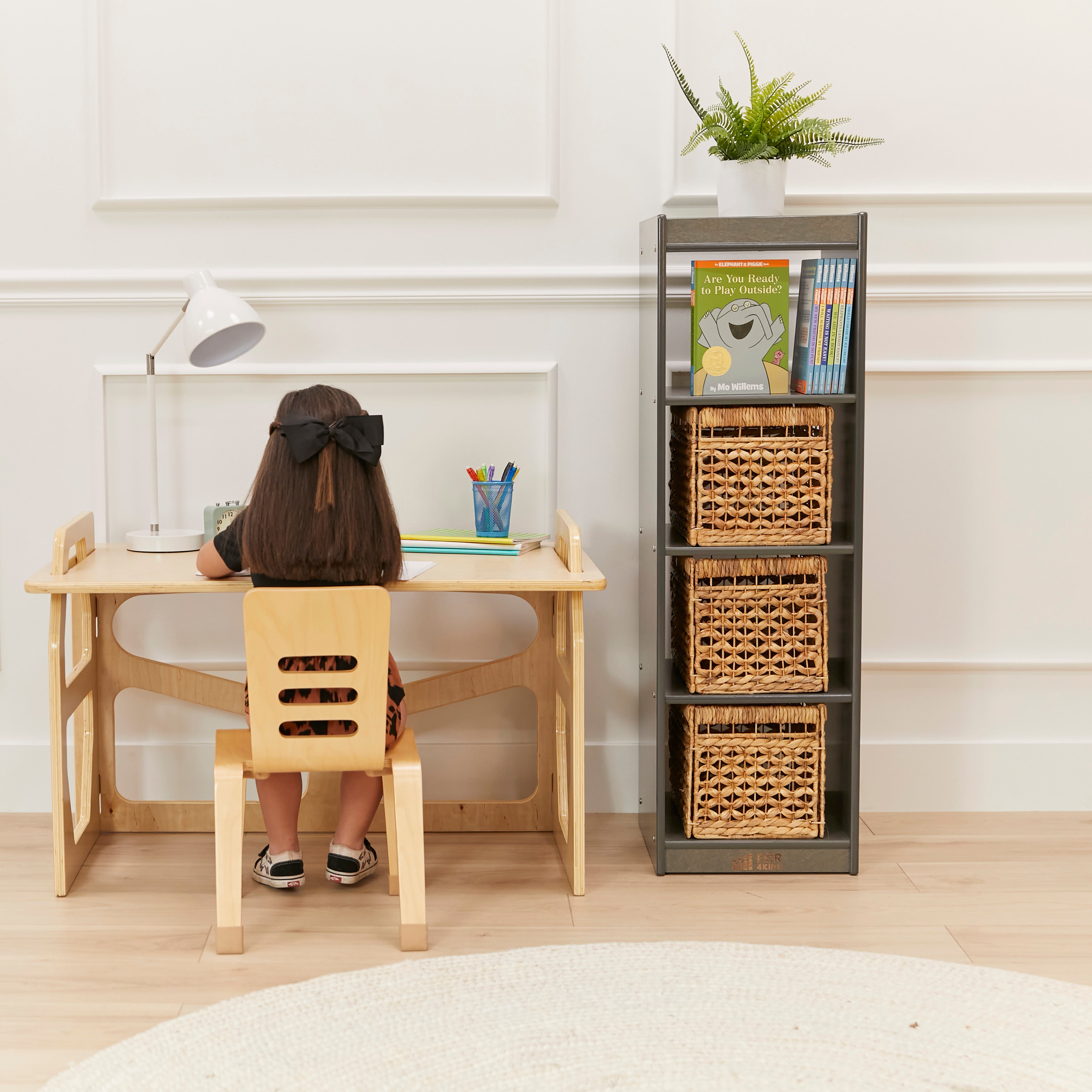 4-Cube Vertical Storage Cabinet