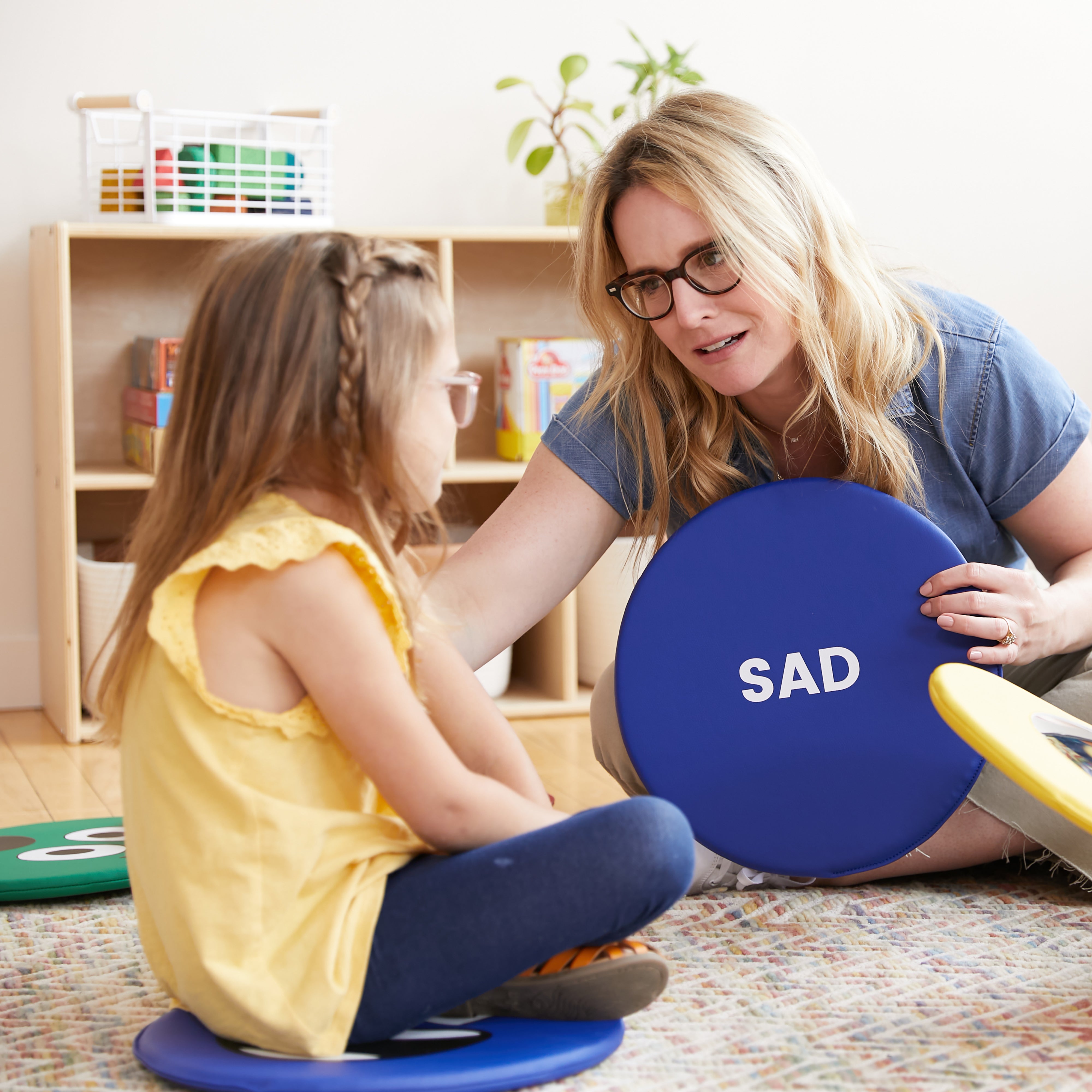 Emotion Pads with Mirror, English, 8-Piece