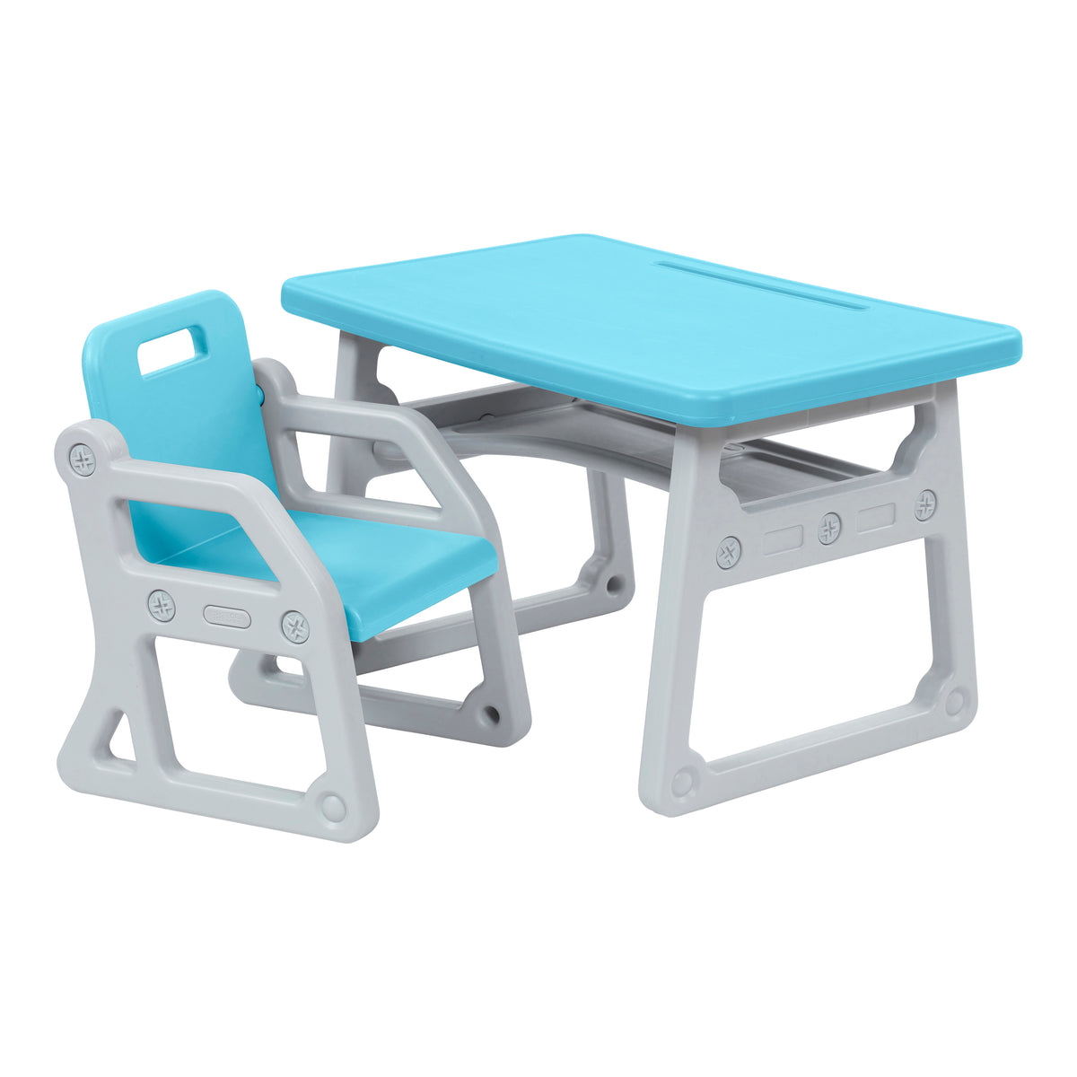 Toddler Plus Desk and Chair Set, 2-Piece
