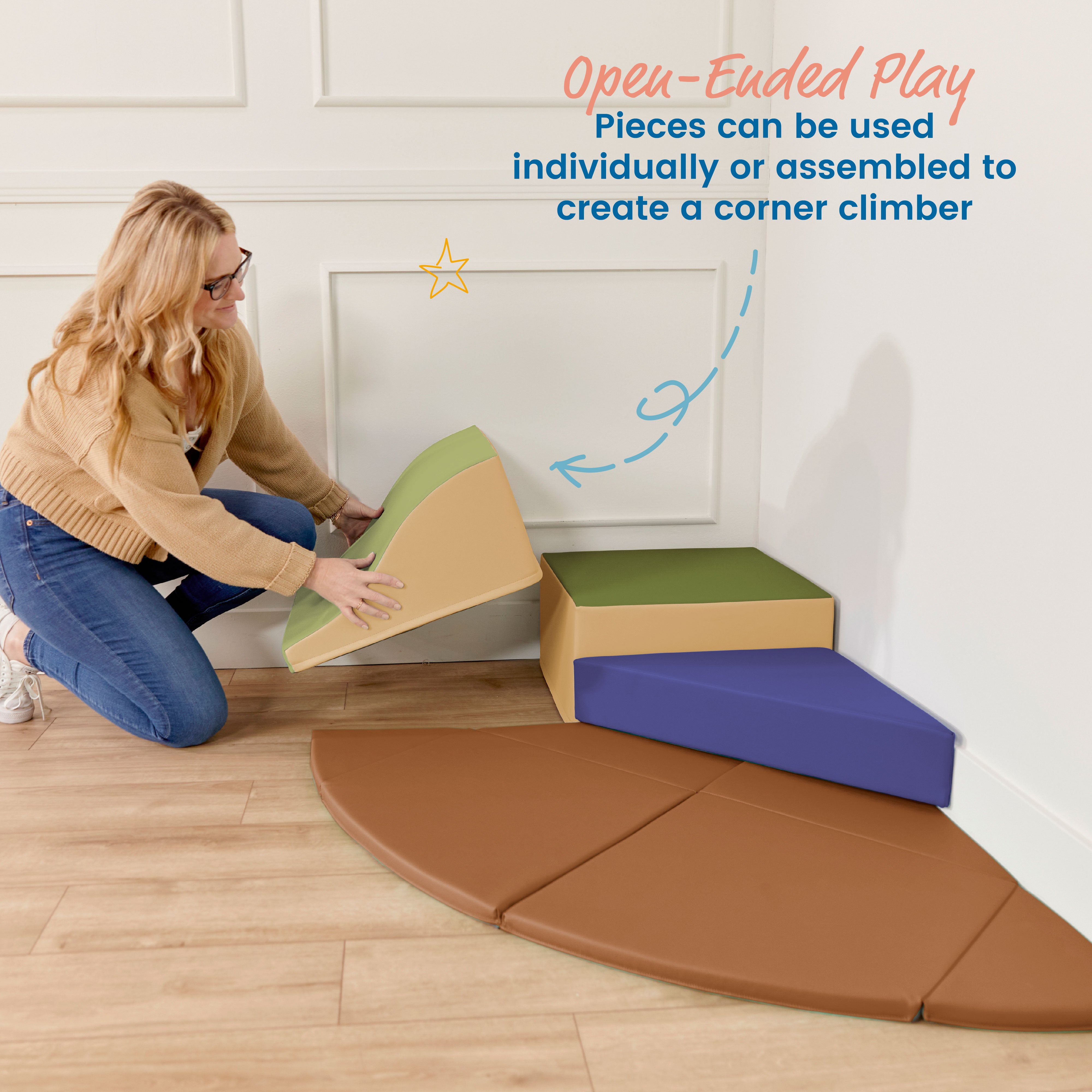 Adventurer's Summit with Slides, 17-Piece