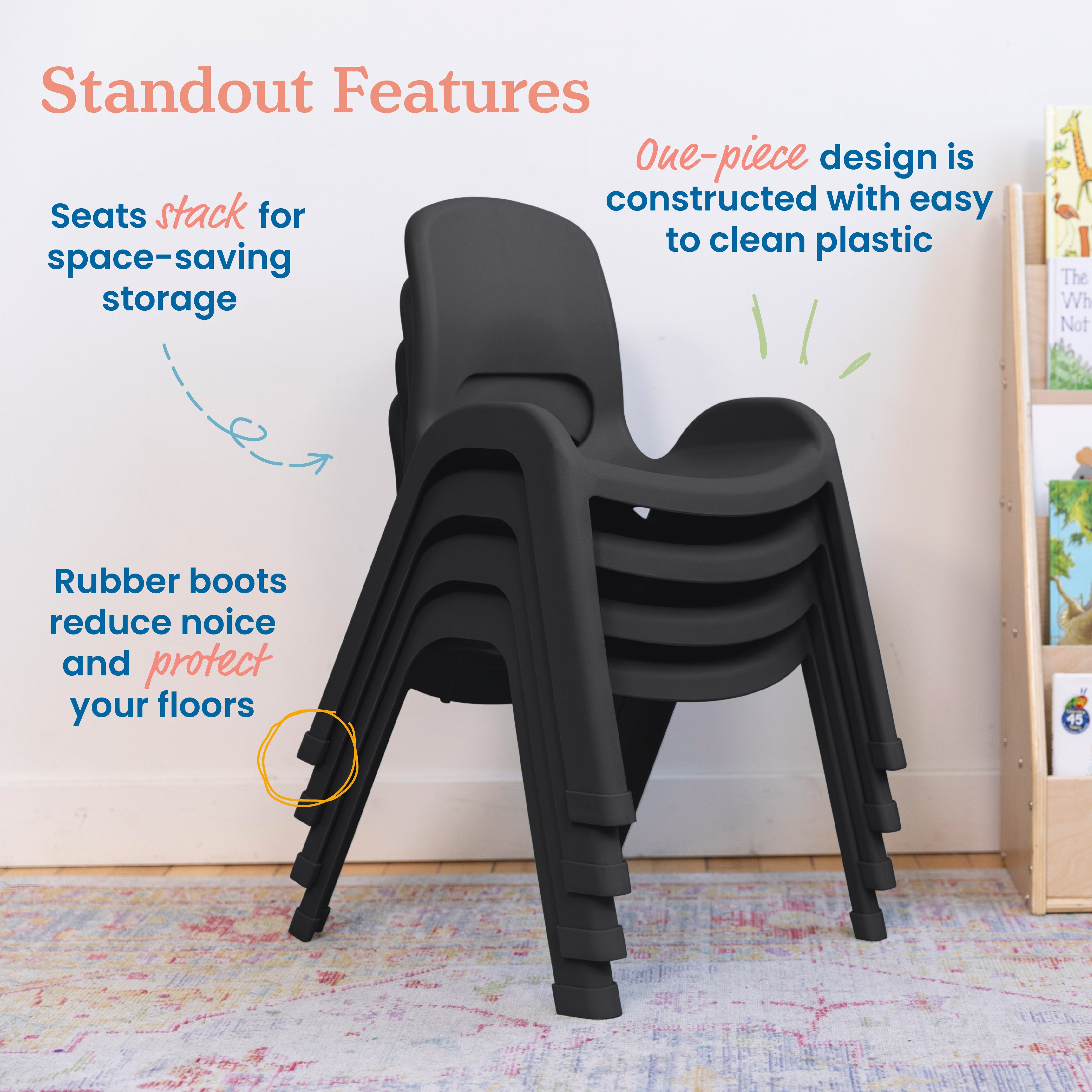 SitRight Chair, 4-Pack