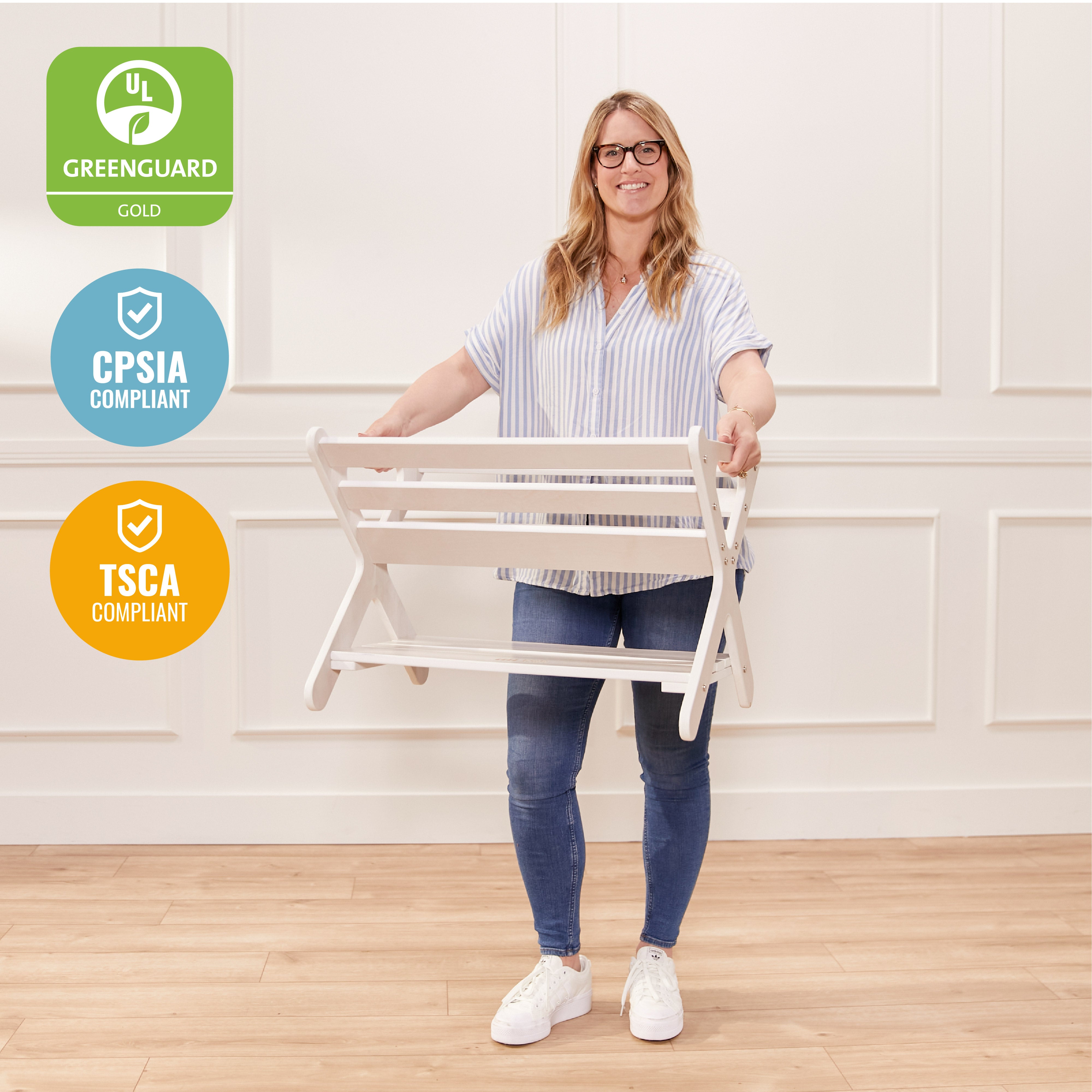 Book Caddy with Shelf