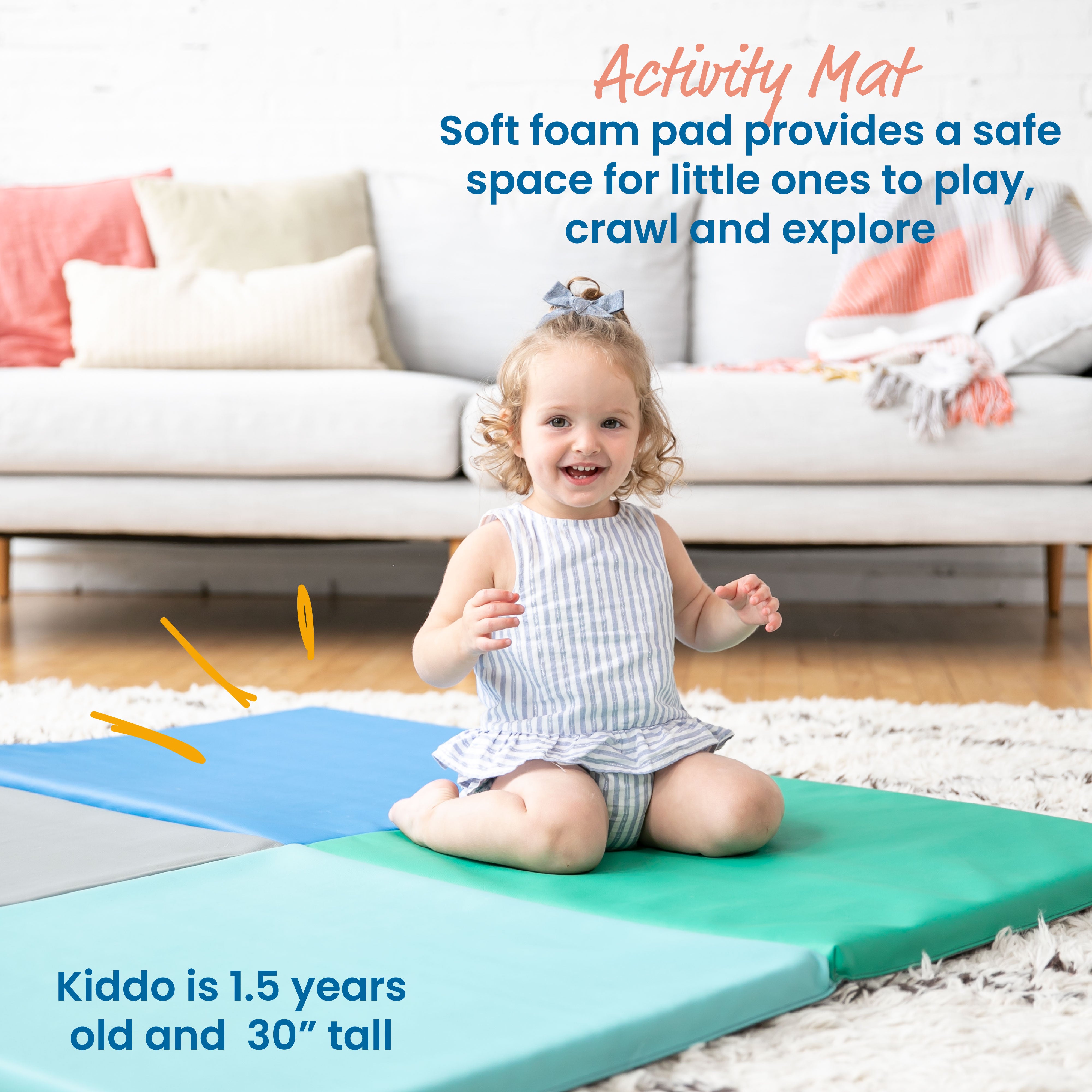 SoftZone Quad Fold-N-Go Activity Mat