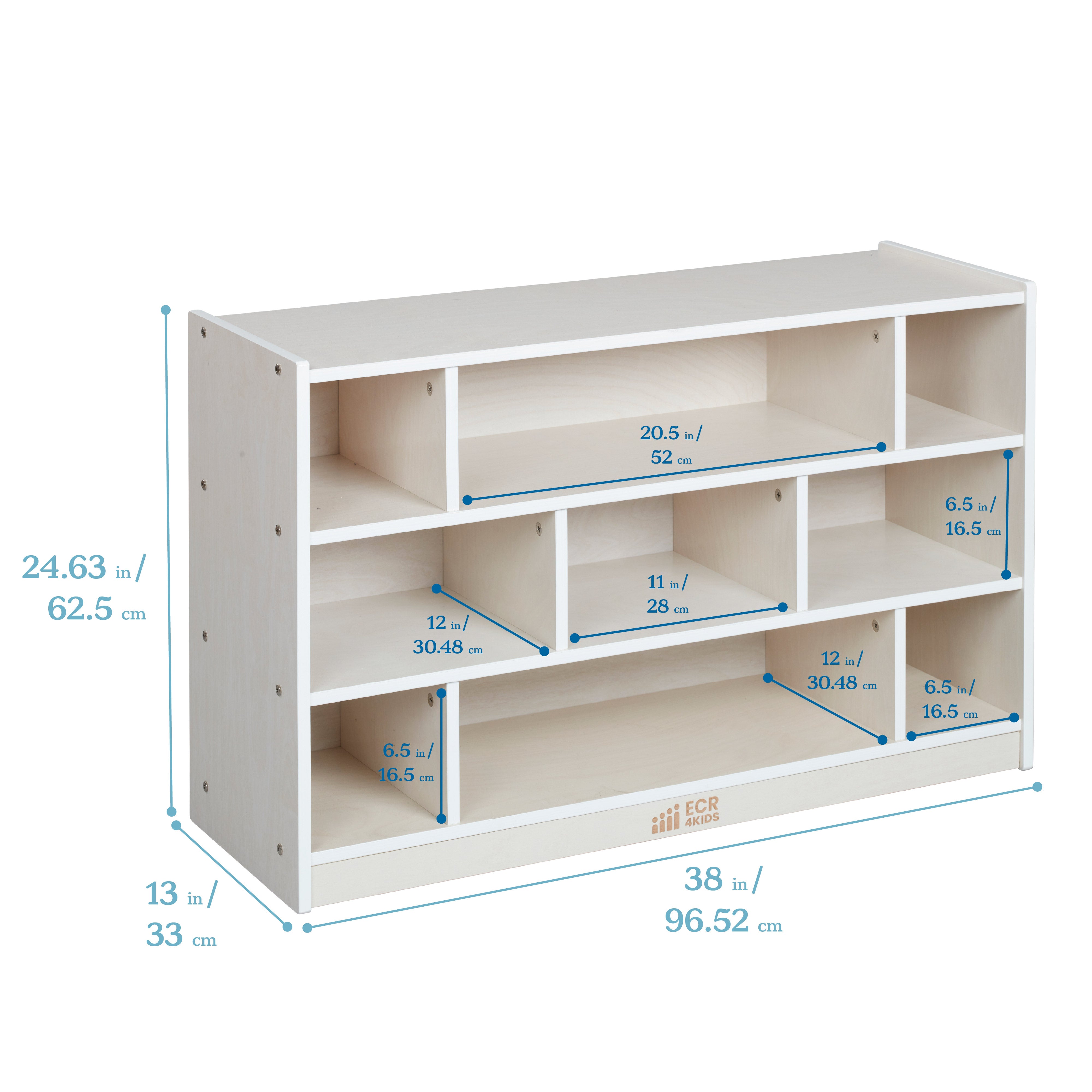Mobile Block Storage Cart, Medium