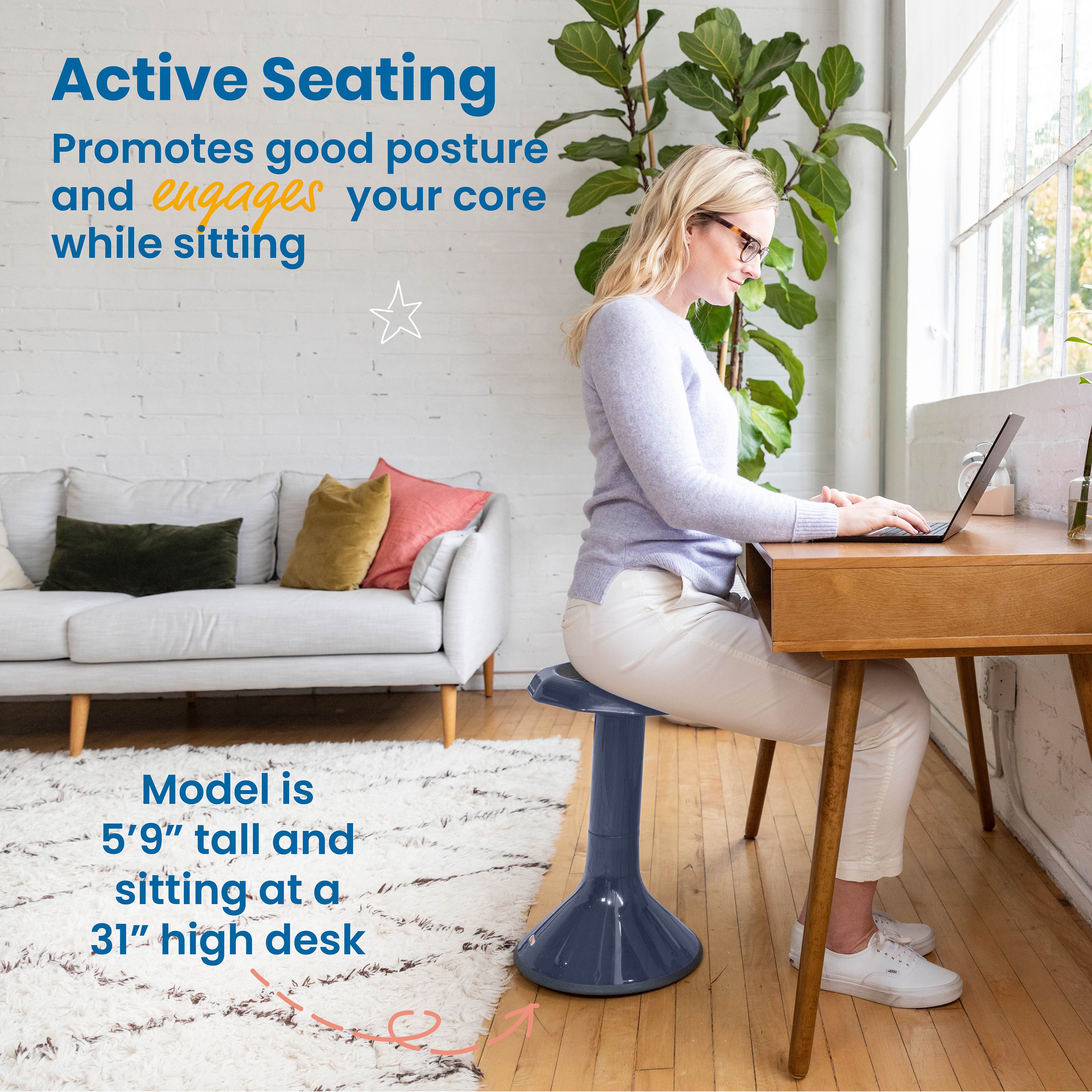 ACE Active Core Engagement Wobble Stool, 20-Inch Seat Height