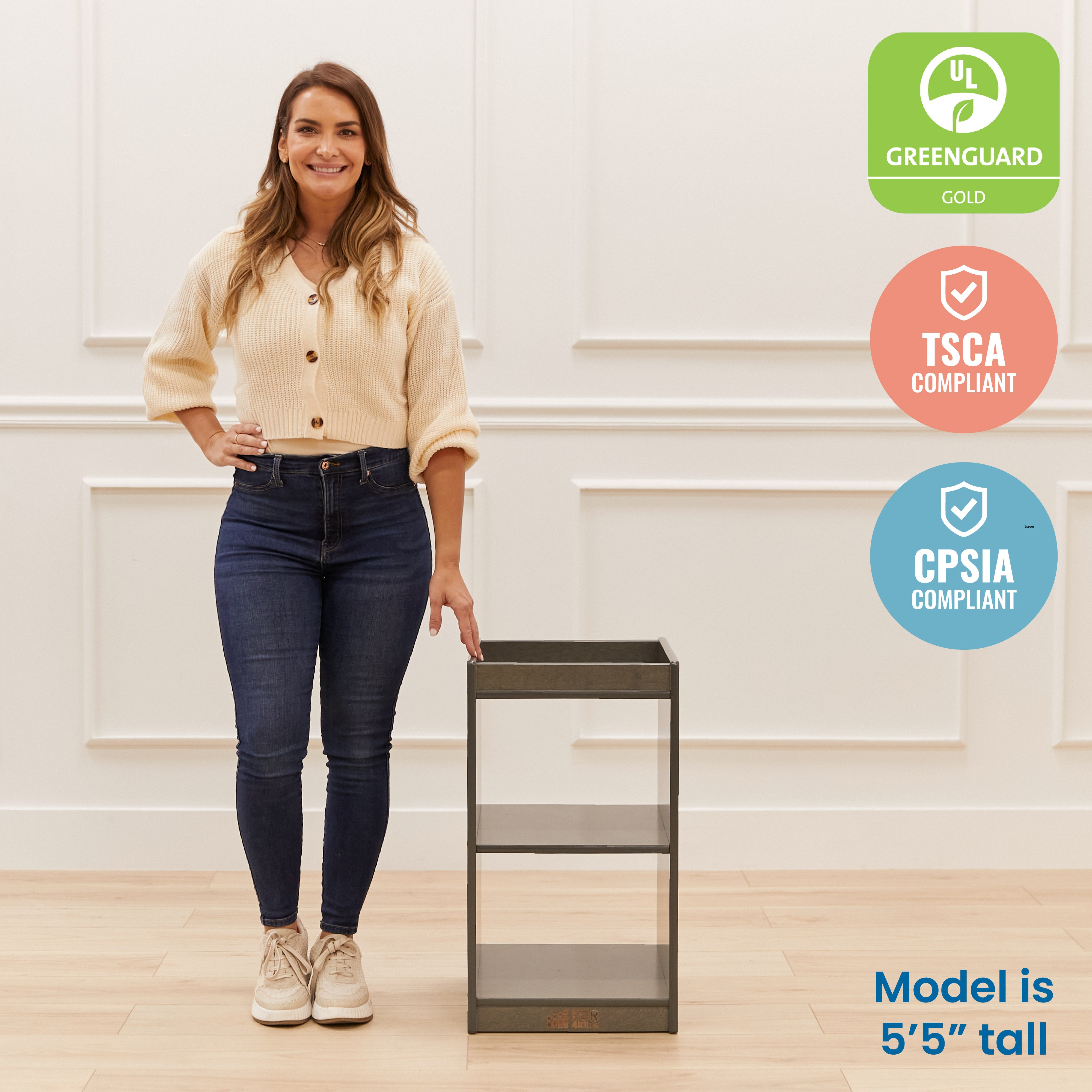 2-Cube Vertical Storage Cabinet