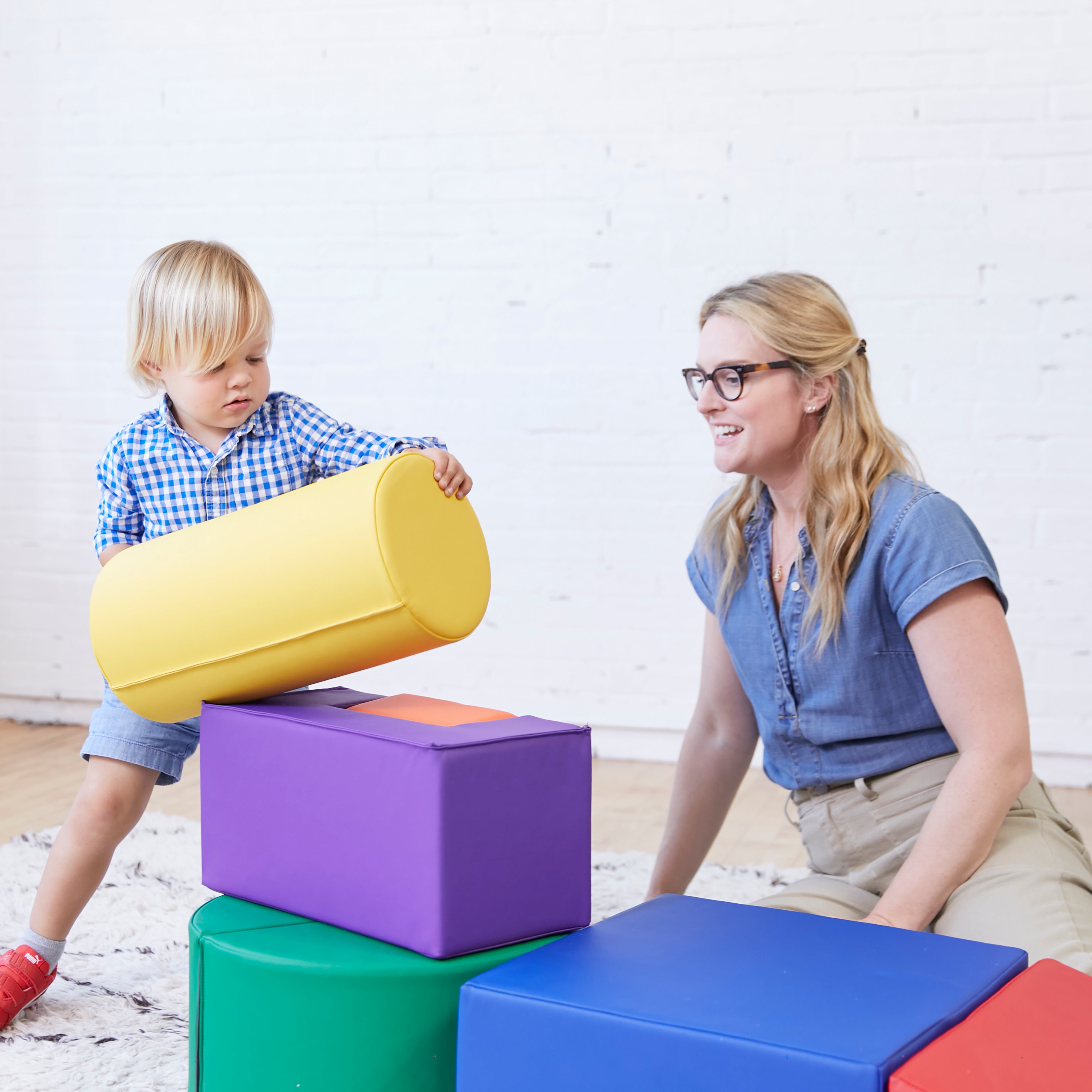 SoftZone Crawl and Climb Playtime Playset, 6-Piece