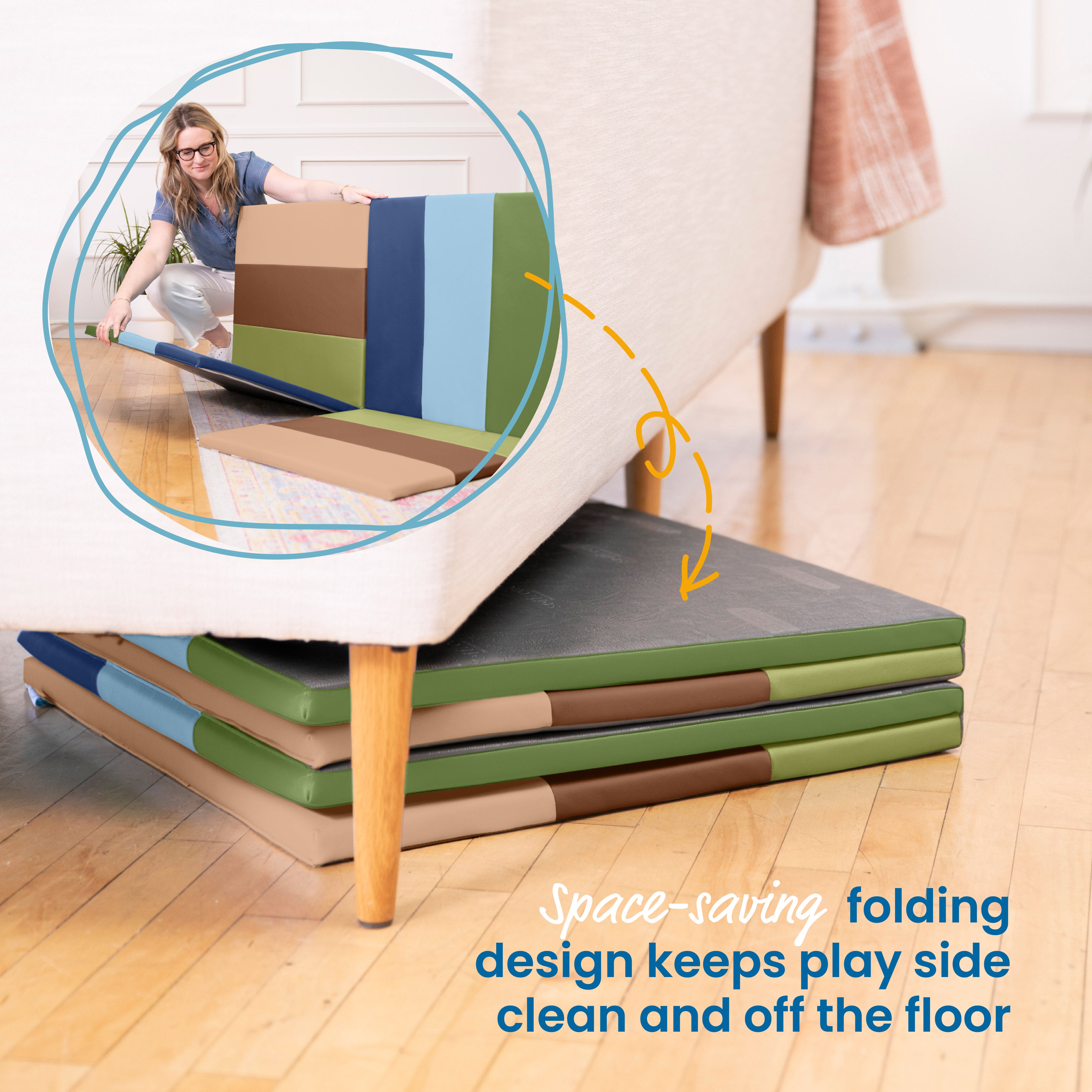 SoftZone Turning Tiles Activity Mat
