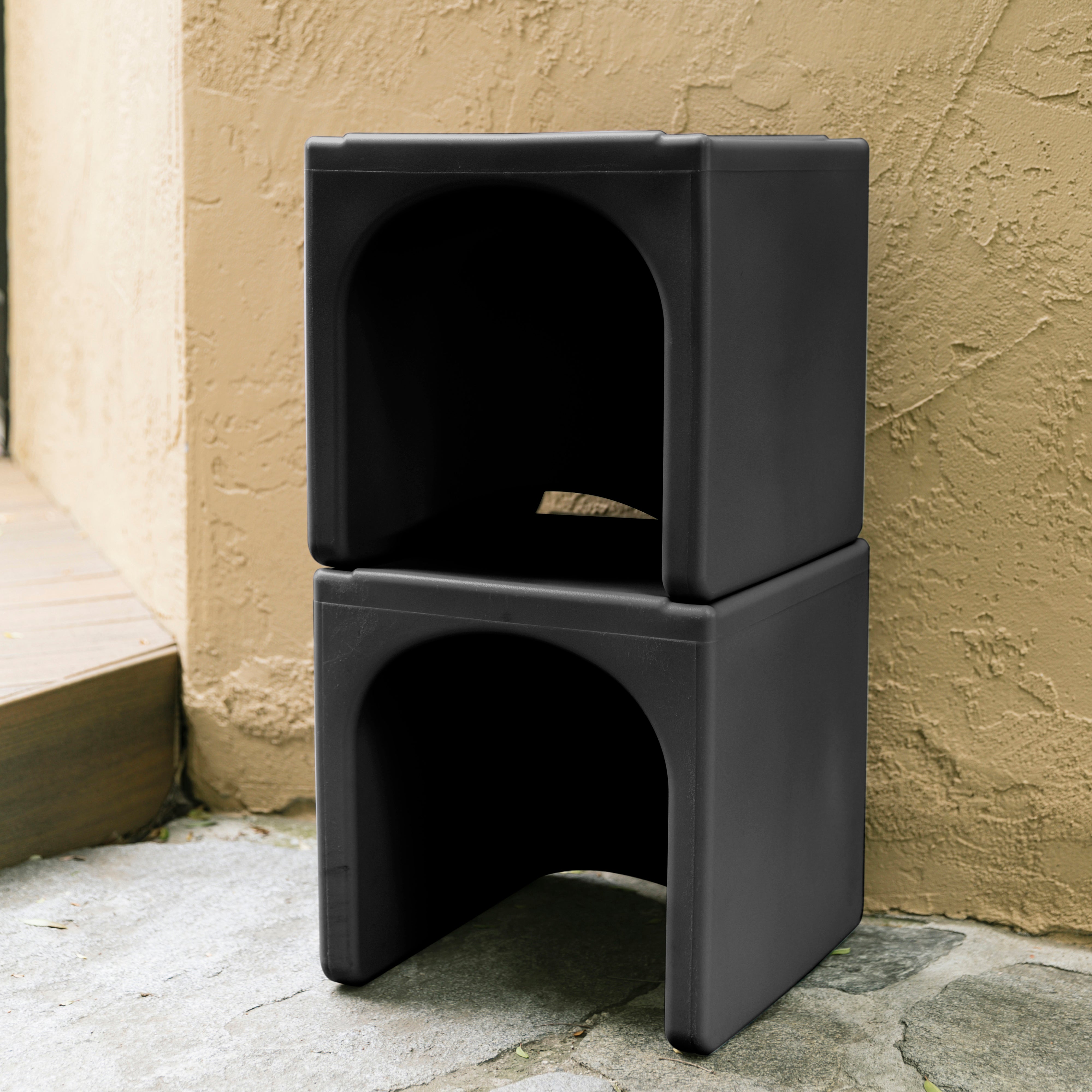 Tri-Me Table and Cube Chair Set, 3-Piece