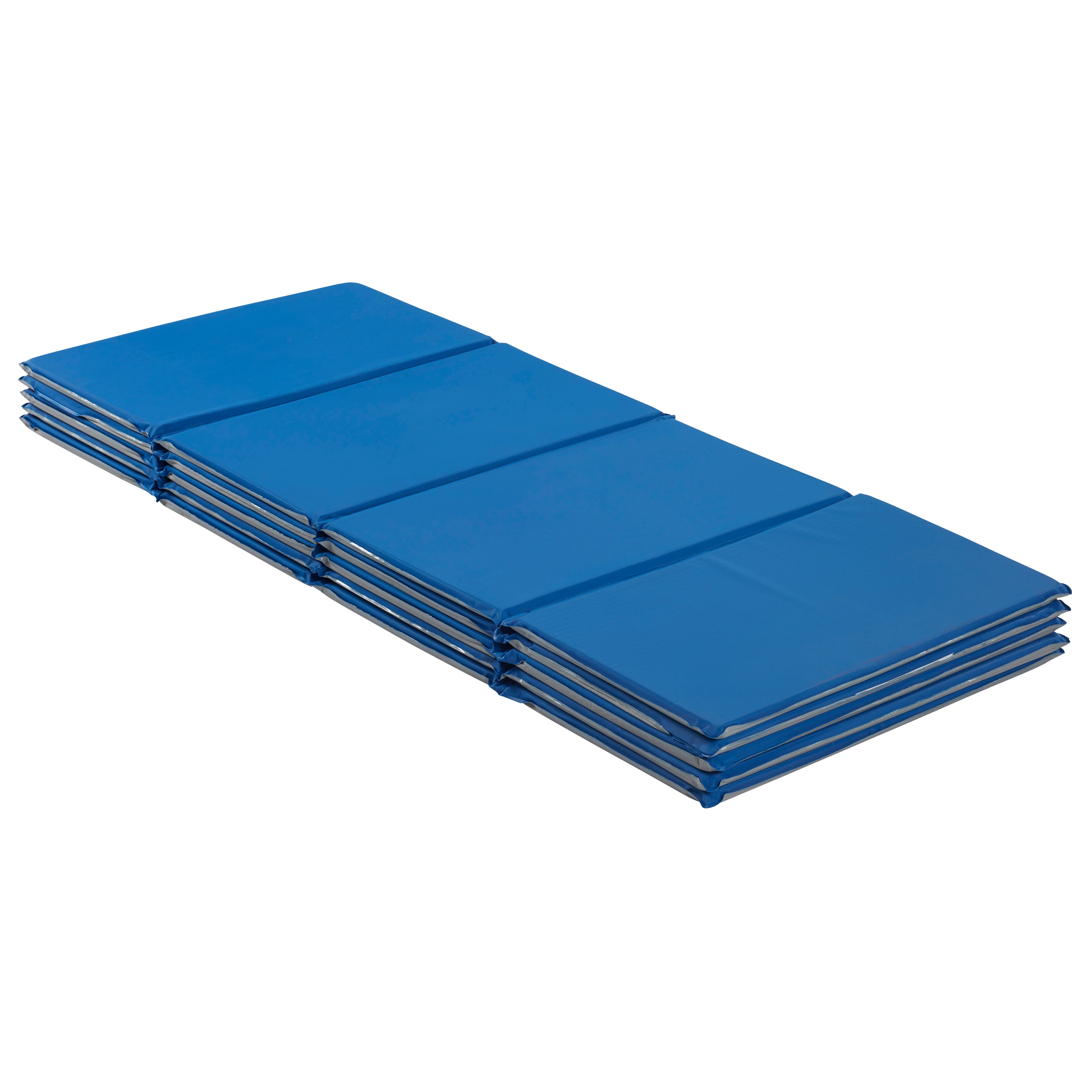 Everyday Folding Rest Mat 4-Section, 5-Pack