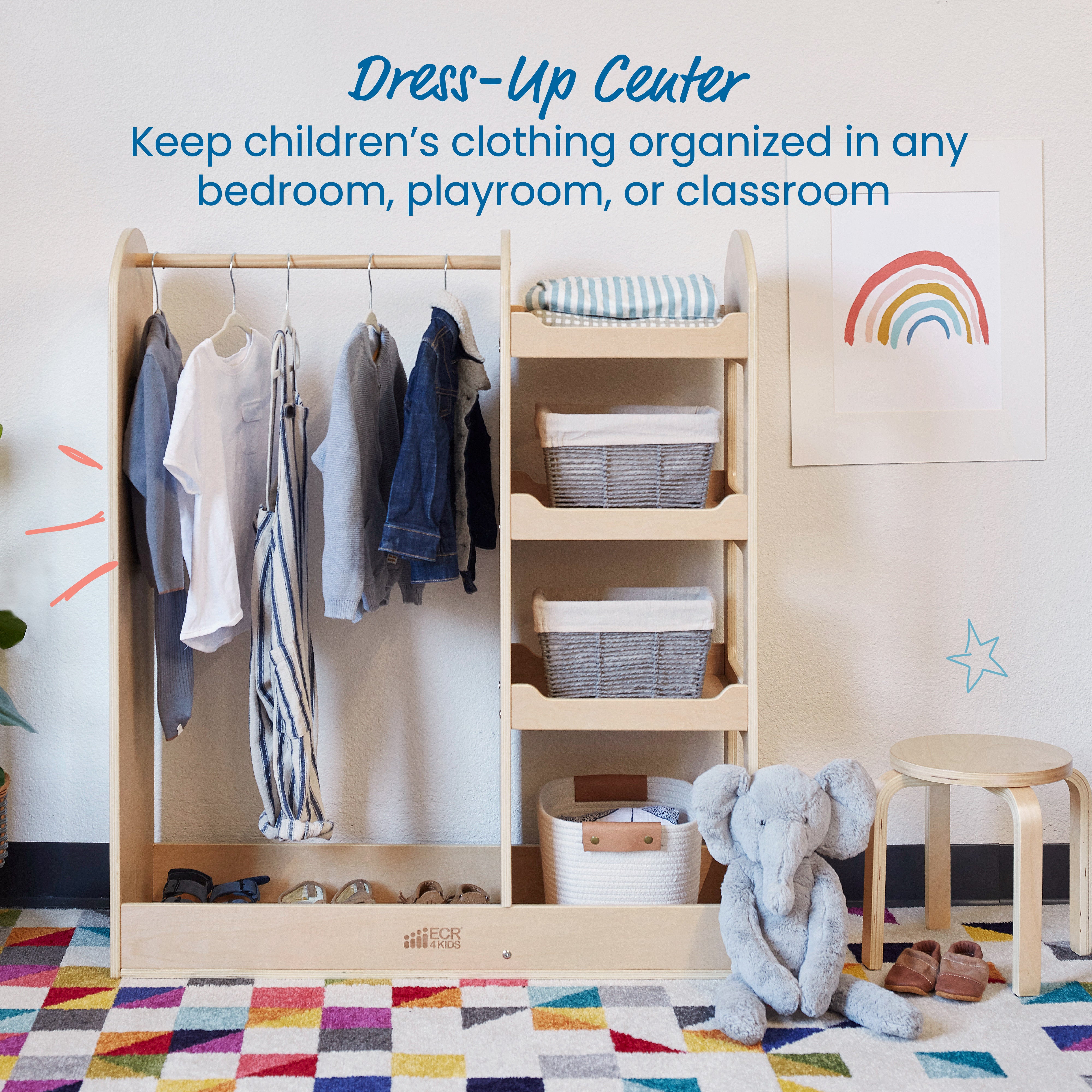 Dress-Up Center with Mirror