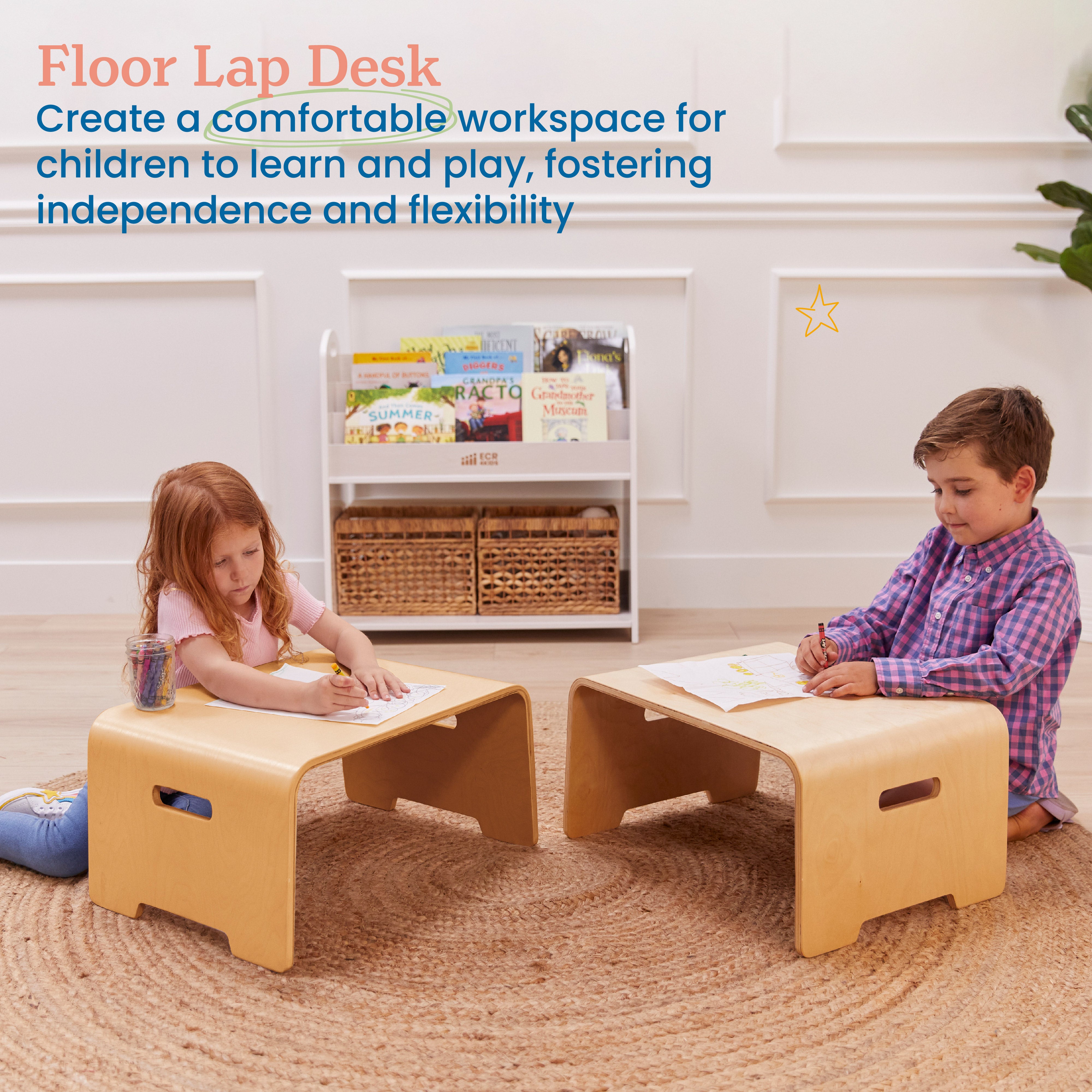 Bentwood Lap Desk with Handles