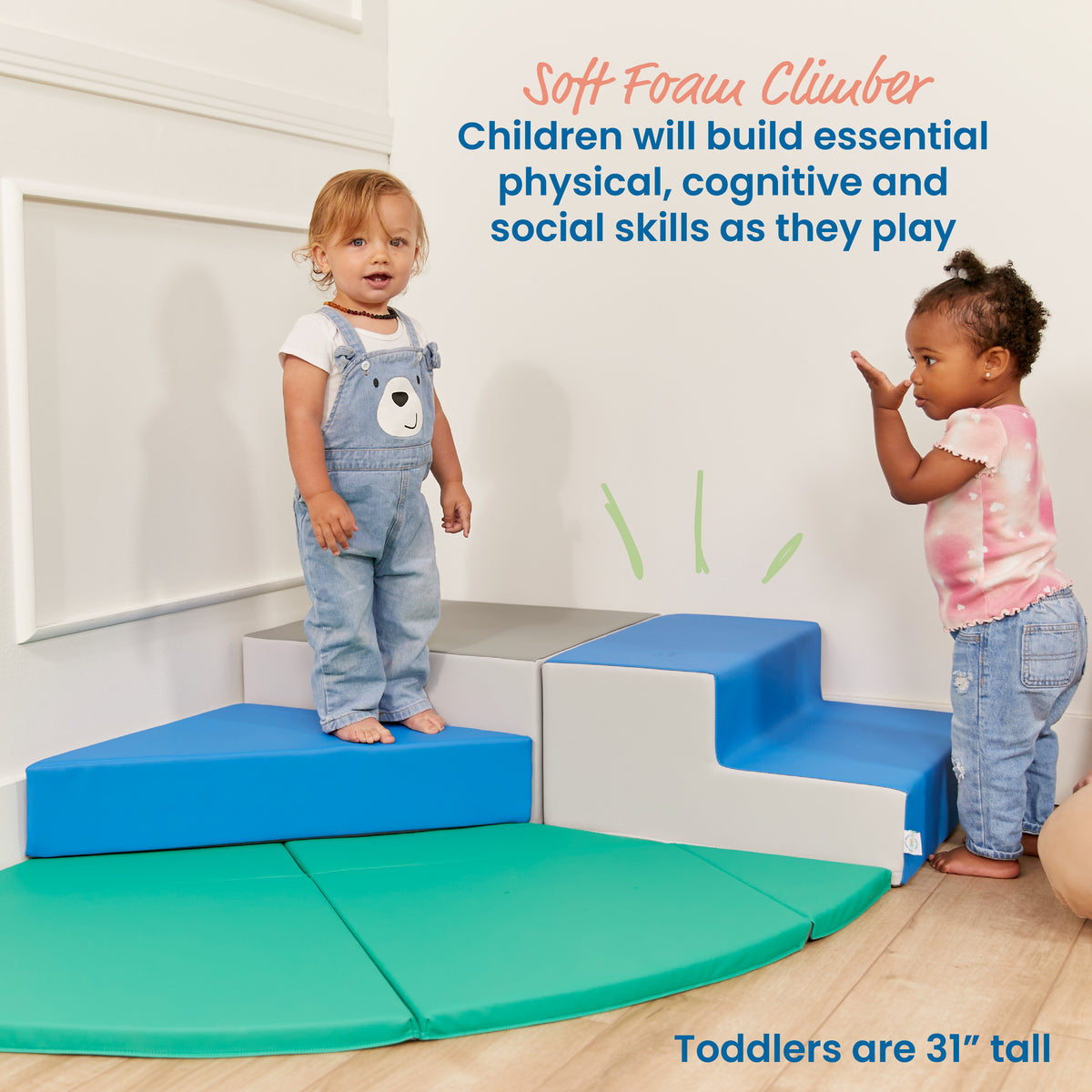 Adventurer's Summit Step Corner Climber, 4-Piece