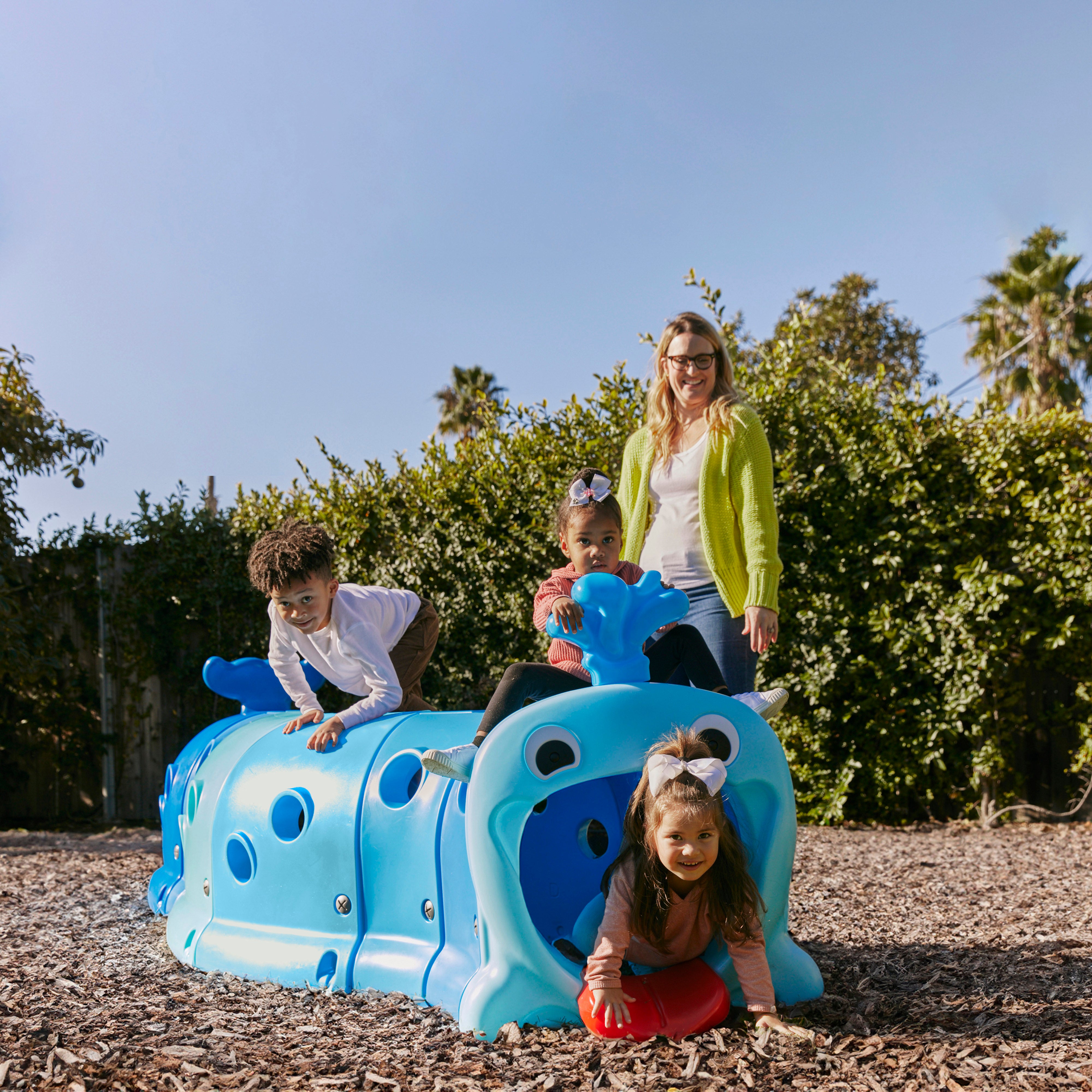 Willow Climb-N-Crawl Whale, Head and Tail