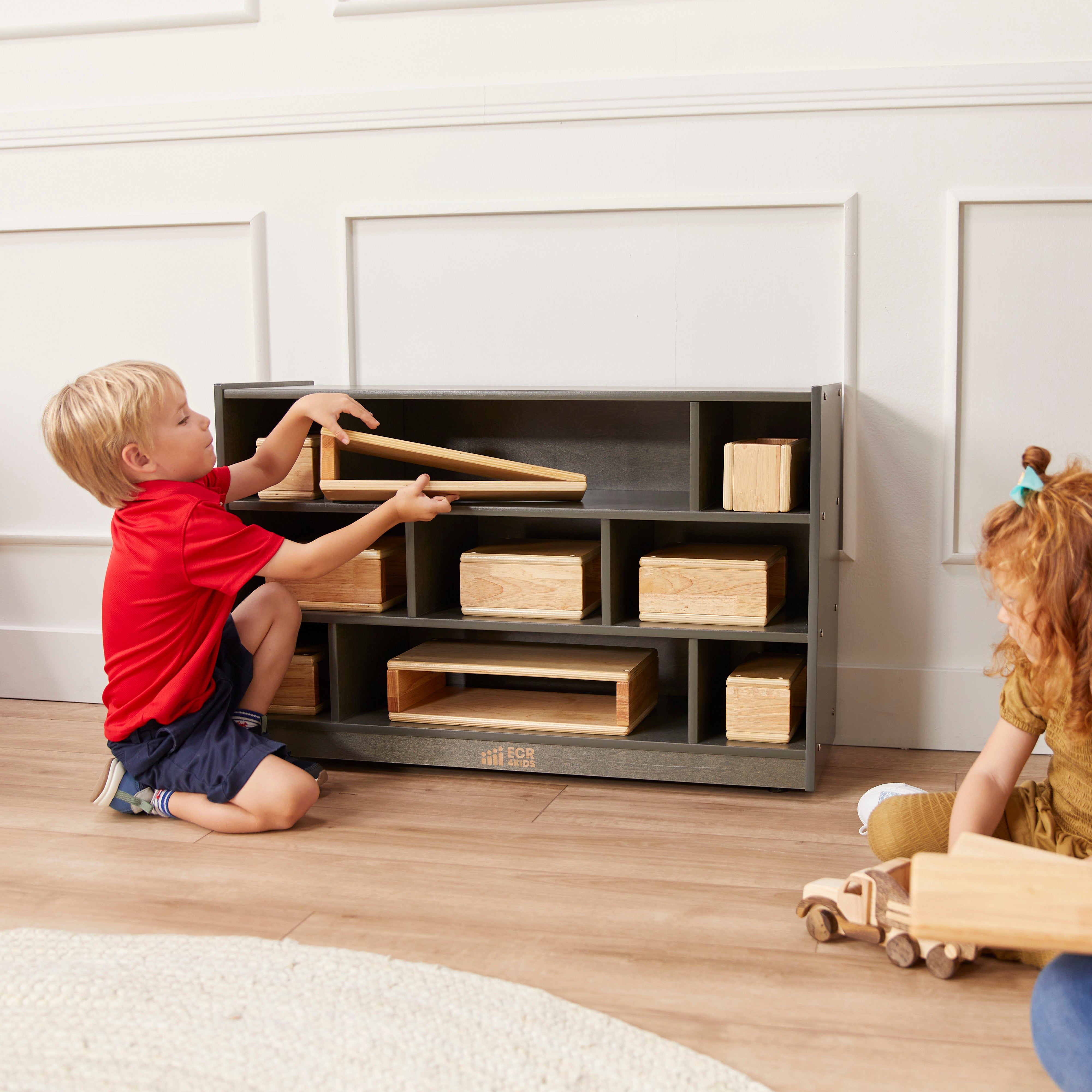 Mobile Block Storage Cart, Medium