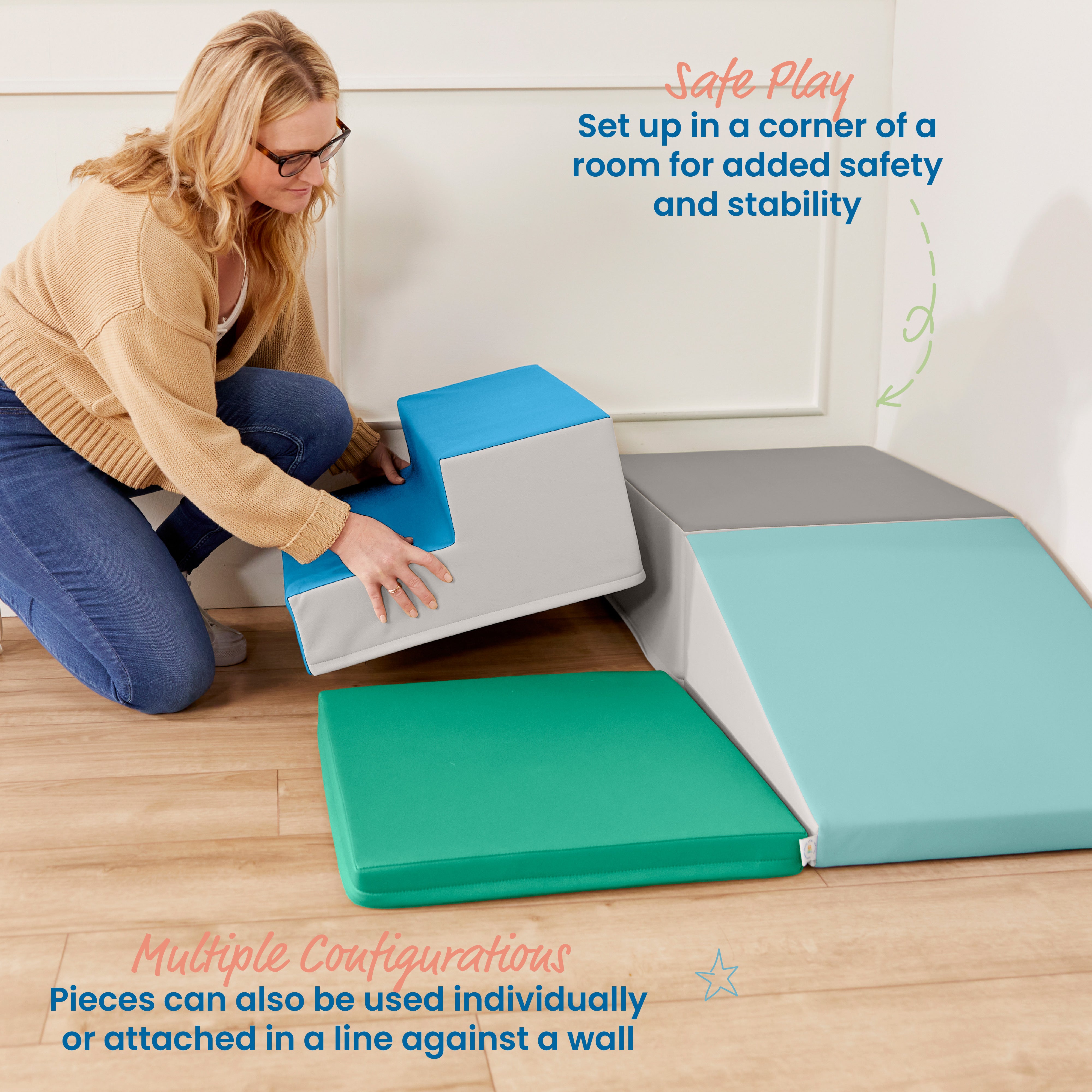 Little Me Corner Climber, 4-Piece